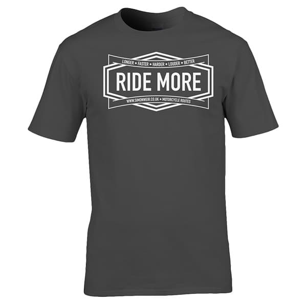 Ride More Ride More T-Shirt Innuendo - Black