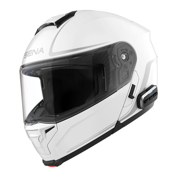 SENA Sena Outrush 2 Intercom Helmet - Gloss White