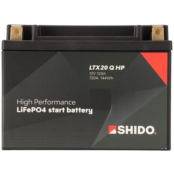 Shido Shido High Power Lithium Motorcycle Battery - LTX20 Q HP LION