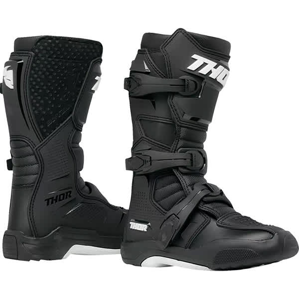 Thor Thor Youth Blitz XR Boots - Black / White
