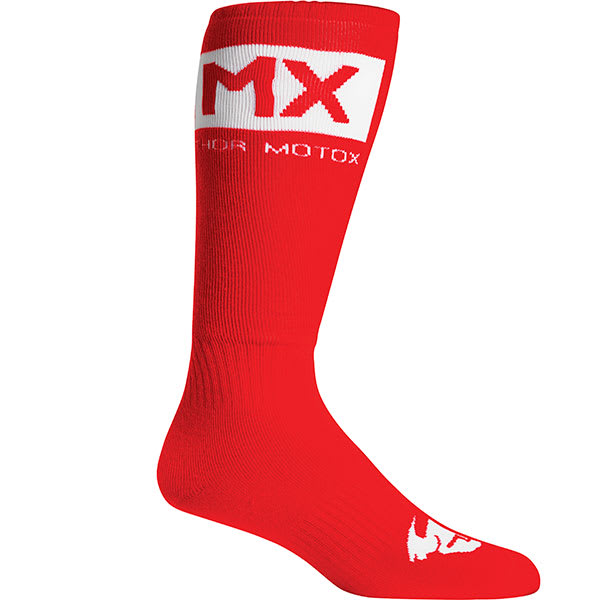 Thor Thor MX Socks - Red / White