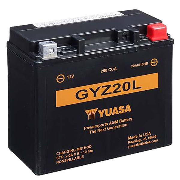 Yuasa Yuasa Motorcycle Battery GYZ20L