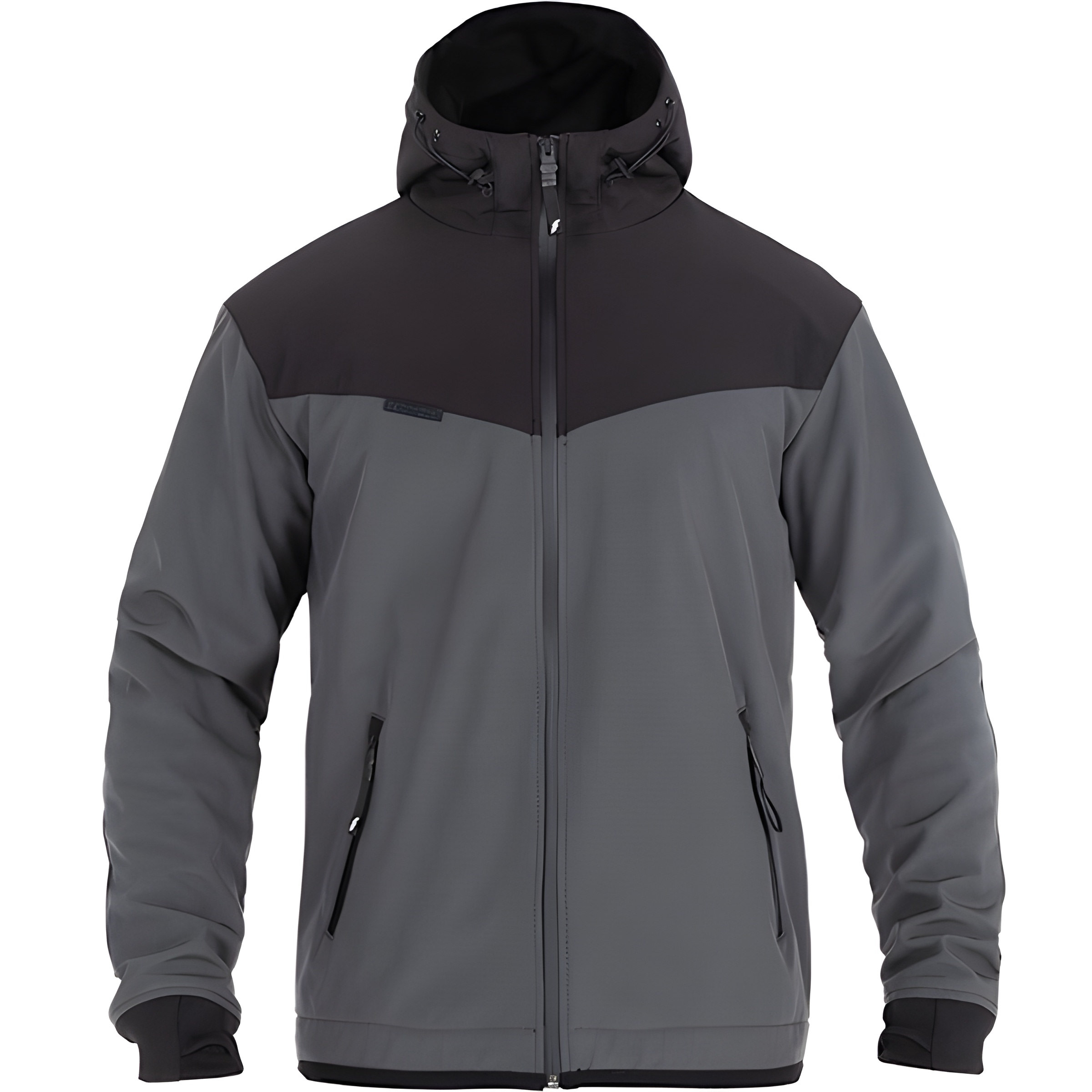 John Doe John Doe XTM V3 Softshell Ripstop Hoodie - Grey / Black