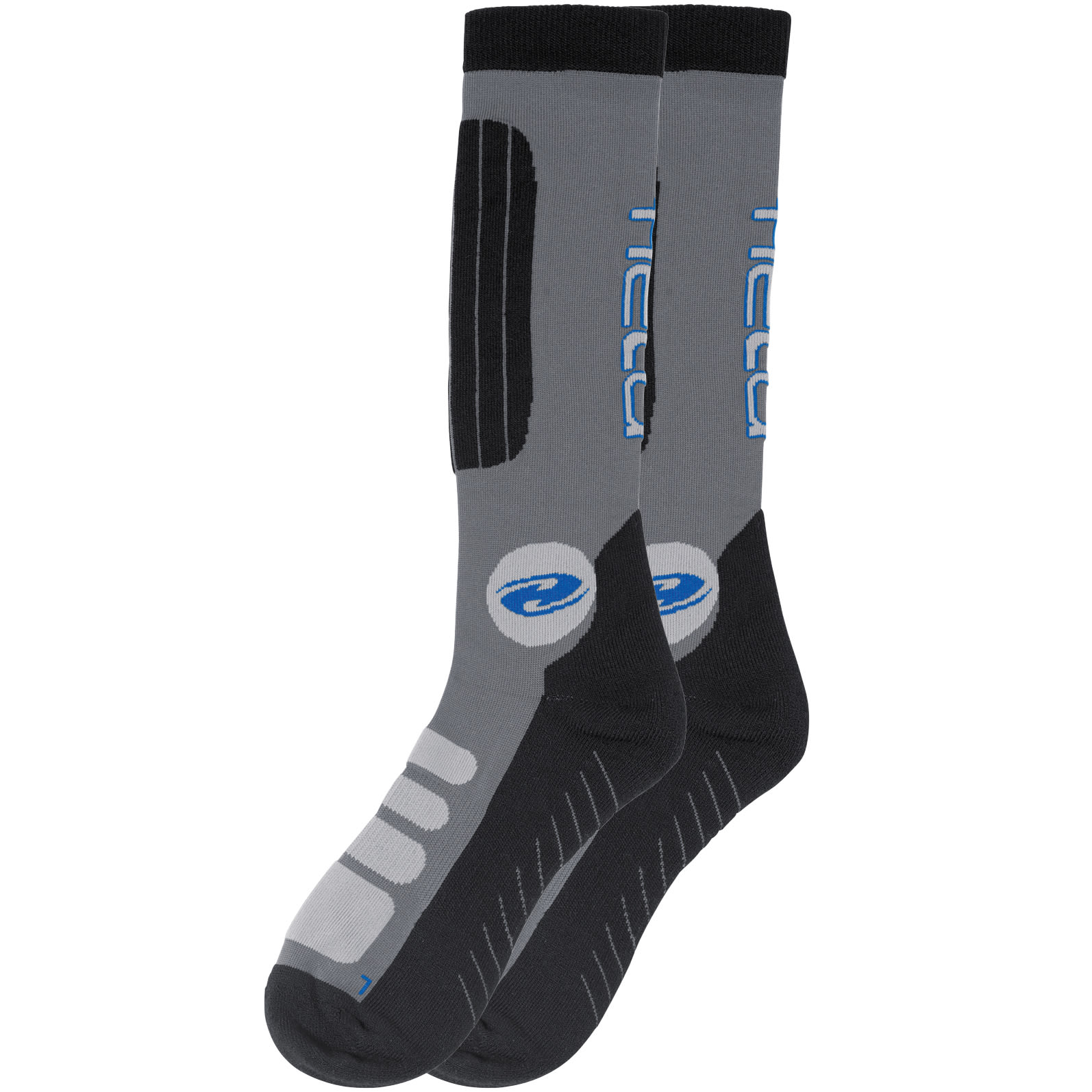 Held Held Summer Biker Socks Long - Grey / Black