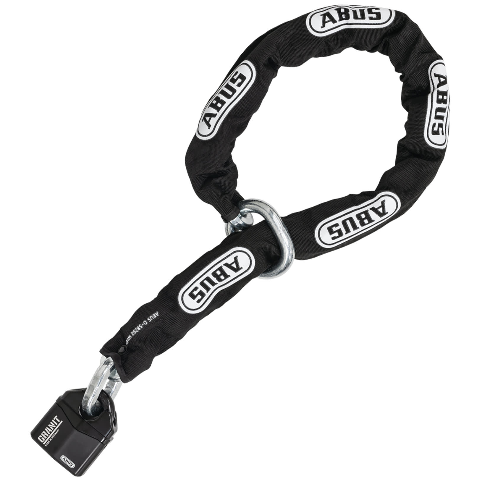 ABUS ABUS Granit Power Chain 37RK/80 and 14KS/120 Black Loop