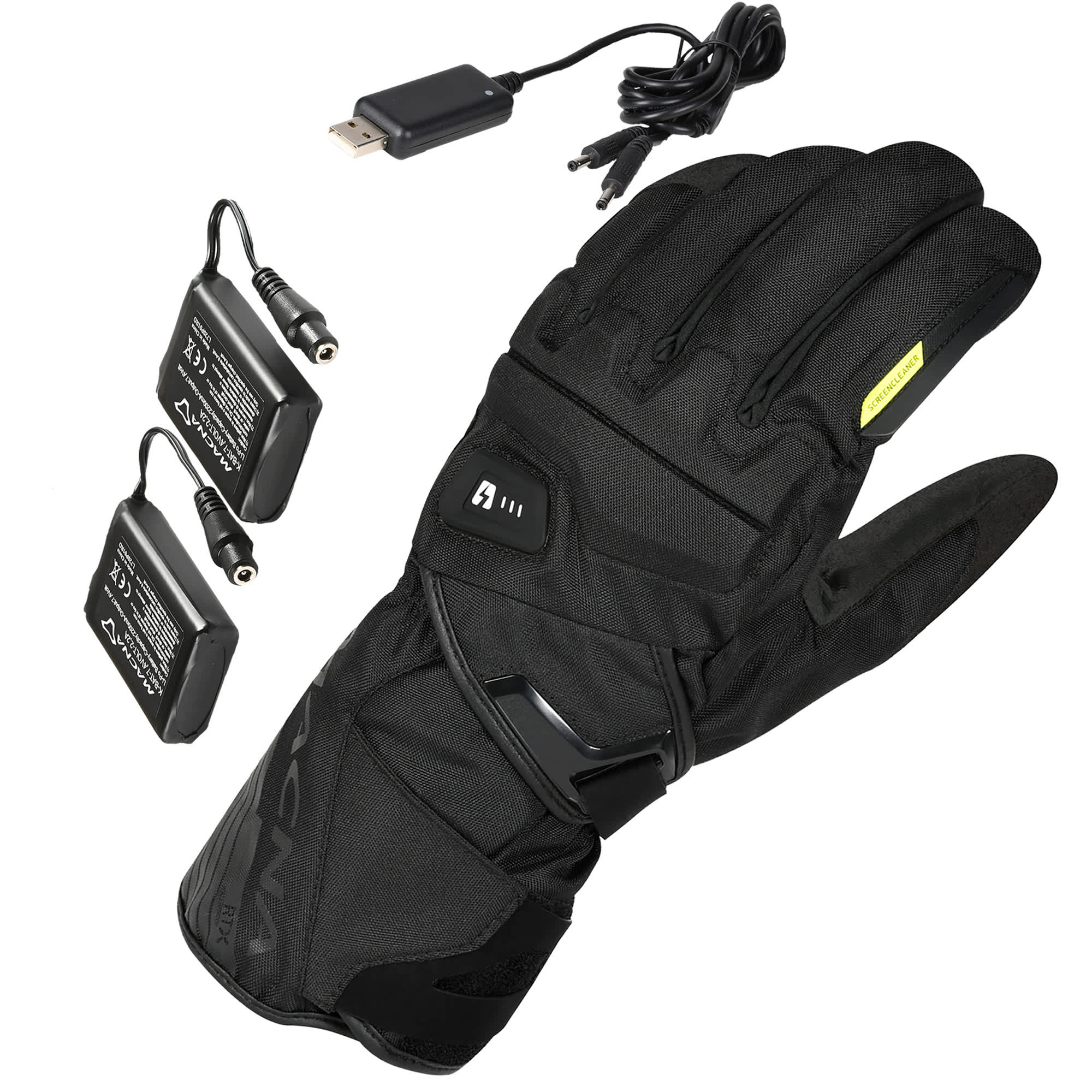 Macna Macna Foton 2.0 Heated Glove kit - Black