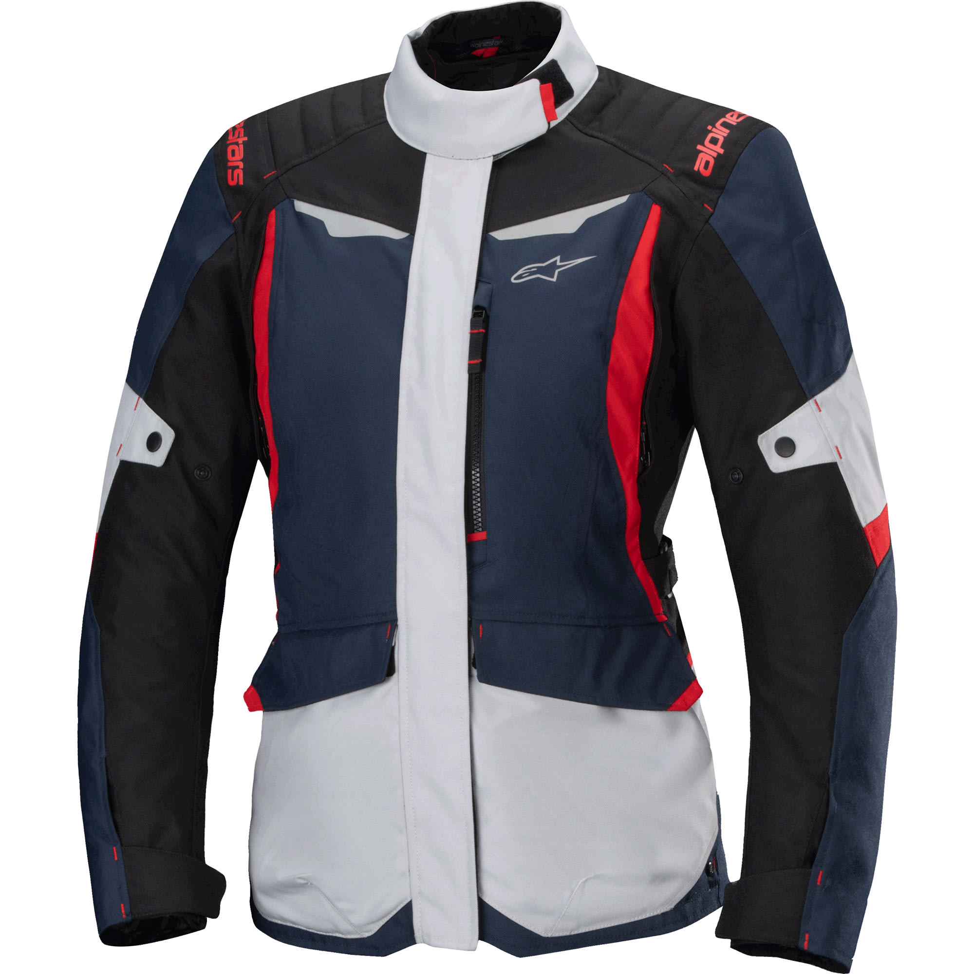 Alpinestars Alpinestars Stella ST-1 Waterproof Jacket - Dark Blue / Black / Bright Red