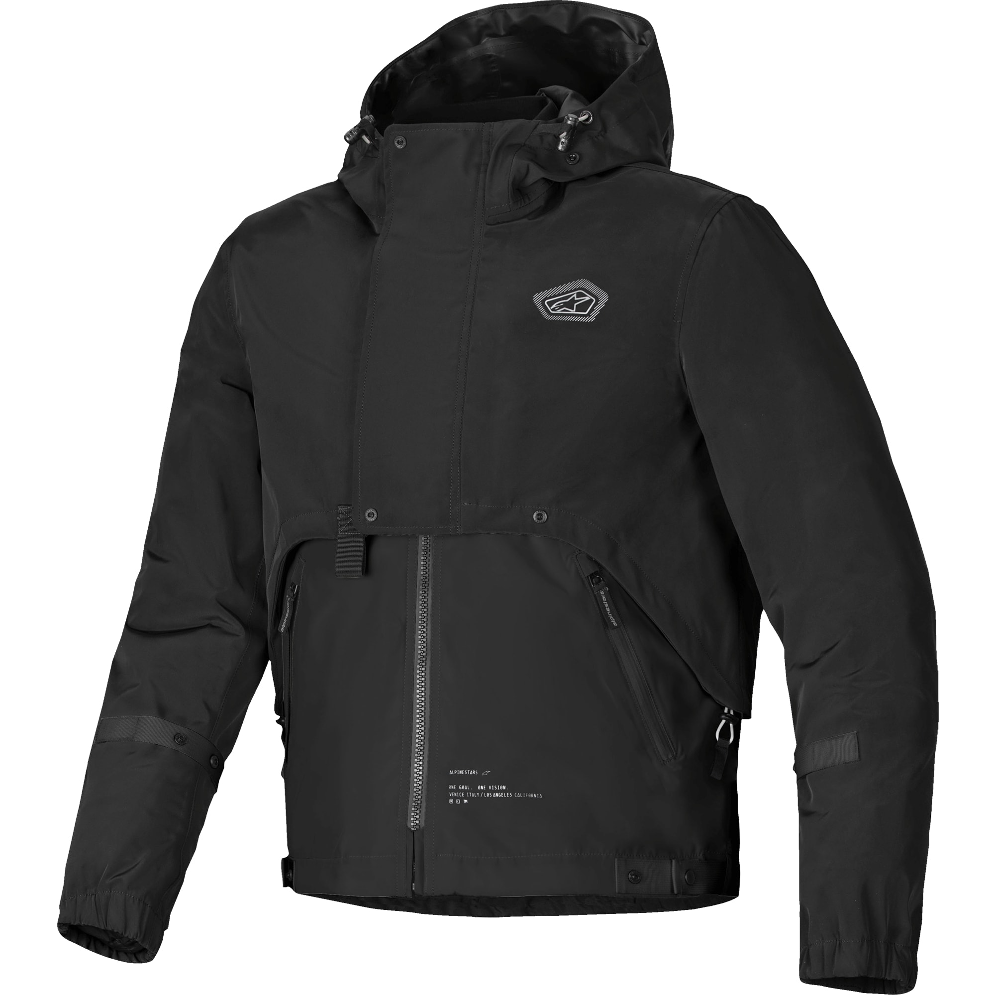 Alpinestars Mootant Waterproof Textile Jacket - Black - FREE UK