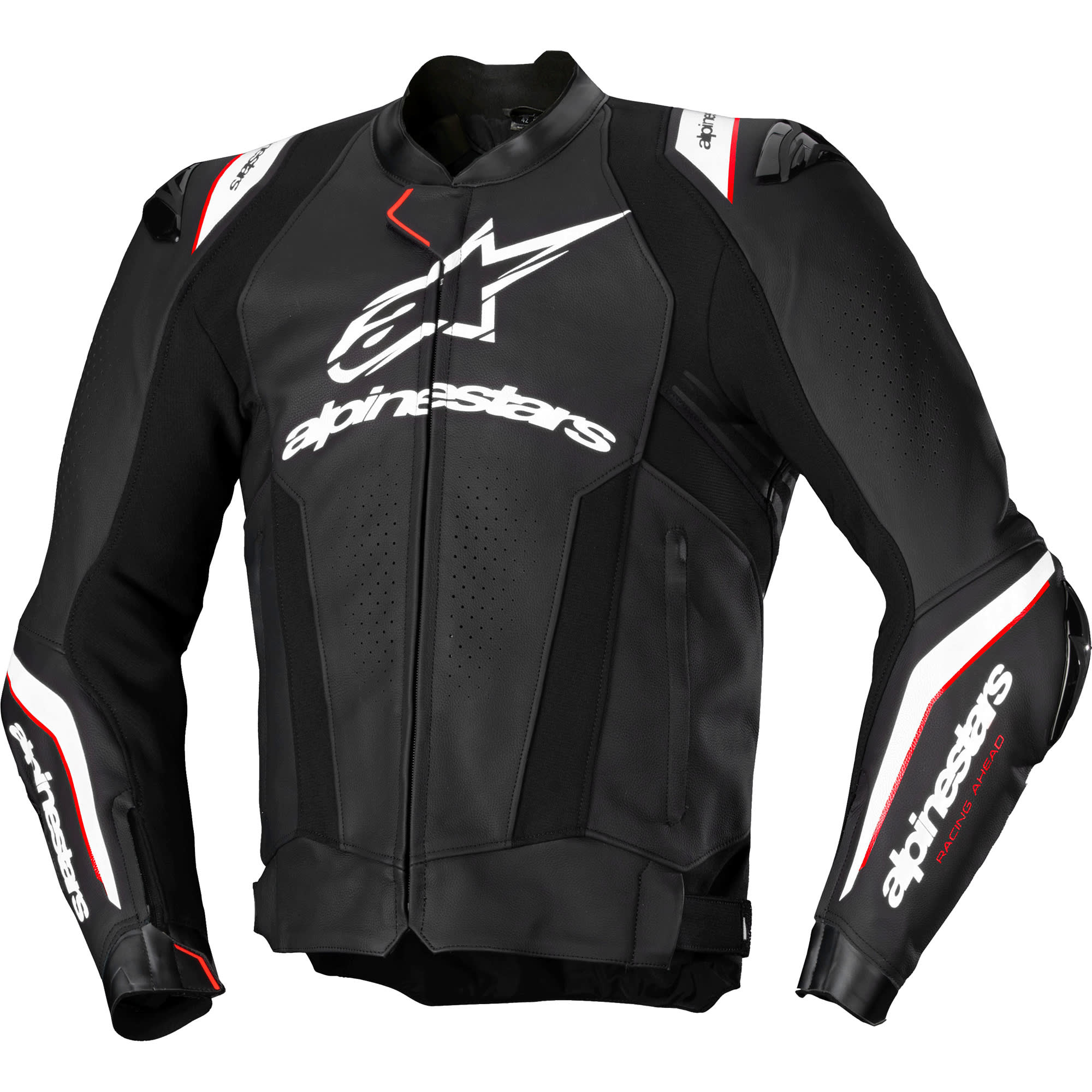 Alpinestars Alpinestars Missile V3 Ignition Leather Jacket - Black / White