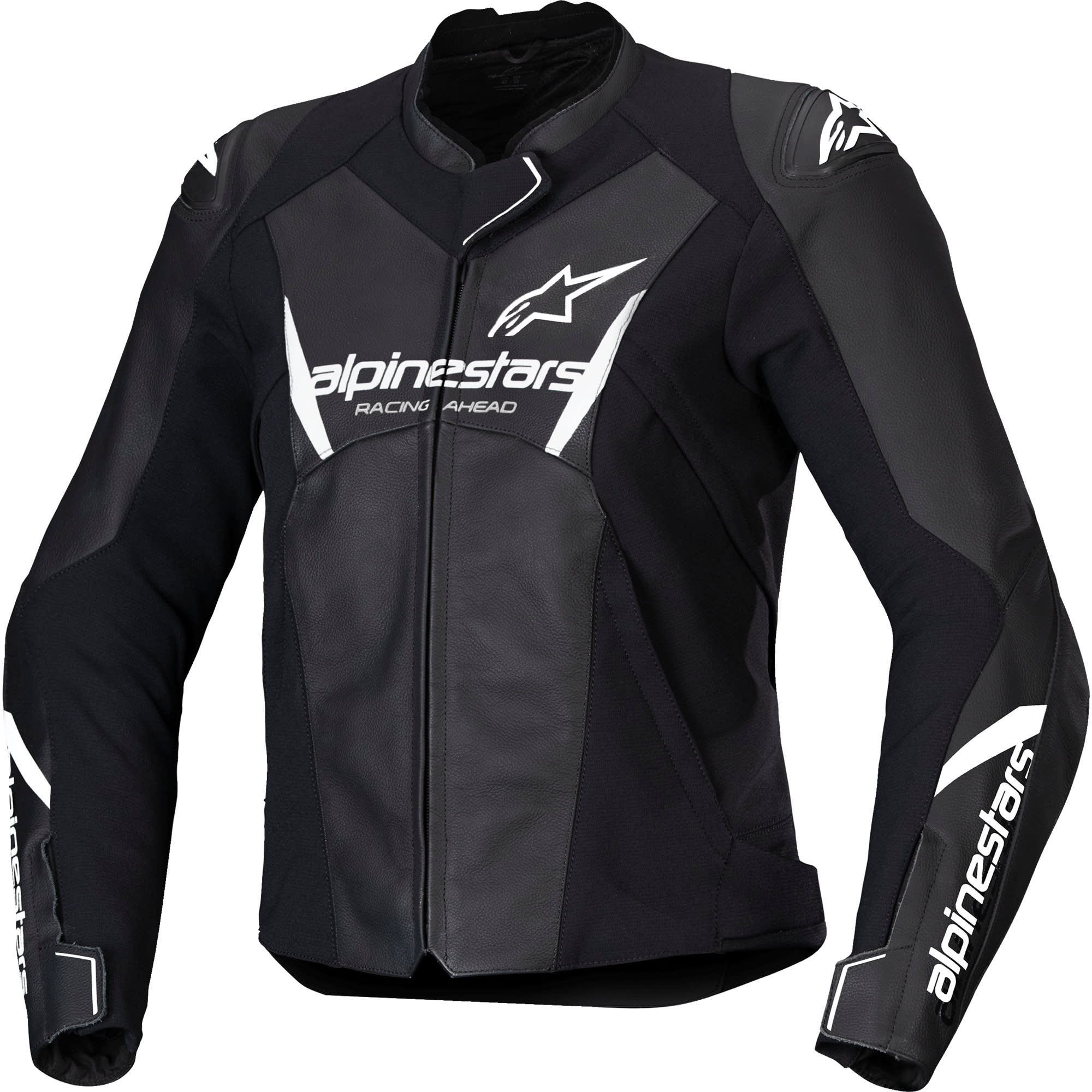 Alpinestars Alpinestars Stella Faster V3 Leather Jacket - Black / White
