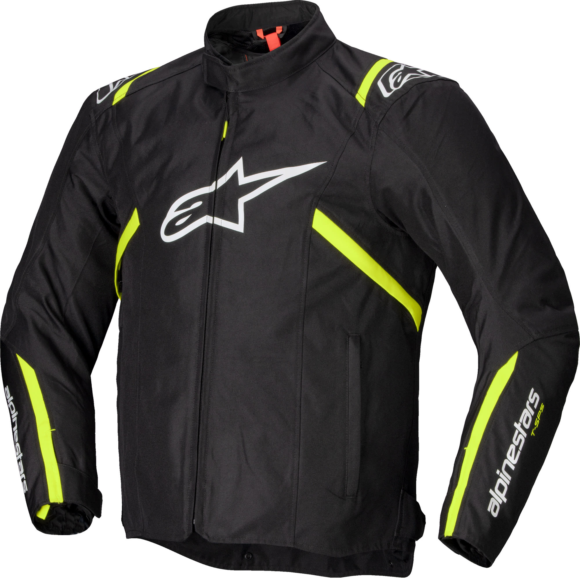 Alpinestars Alpinestars T-SPS V2 Waterproof Textile Jacket - Black / White / Yellow Fluo