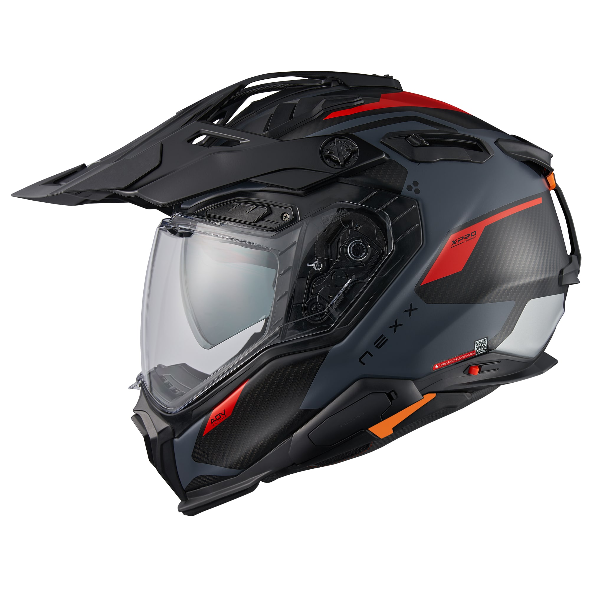 Nexx Nexx X.WED3 Carbon - Keyo Grey / Red