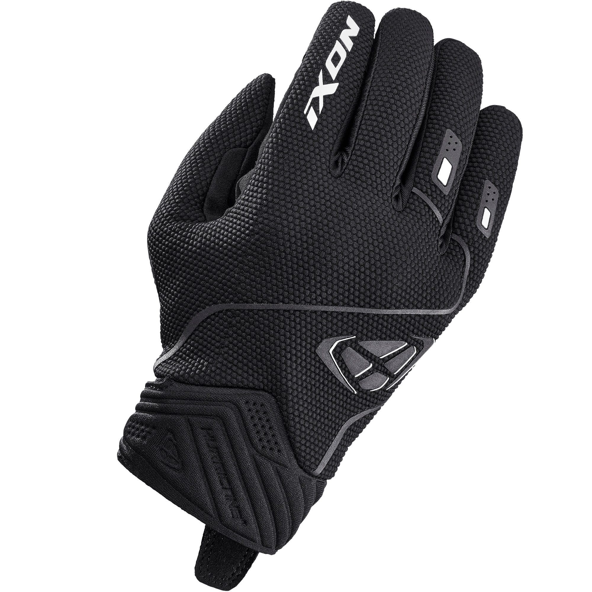Ixon Ixon Hurricane 2 Textile Gloves - Black / White