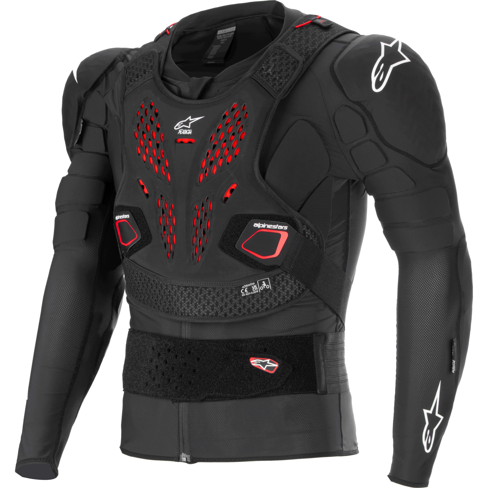 Alpinestars Alpinestars Bionic Pro V3 Protection Jacket - Black / Red / White