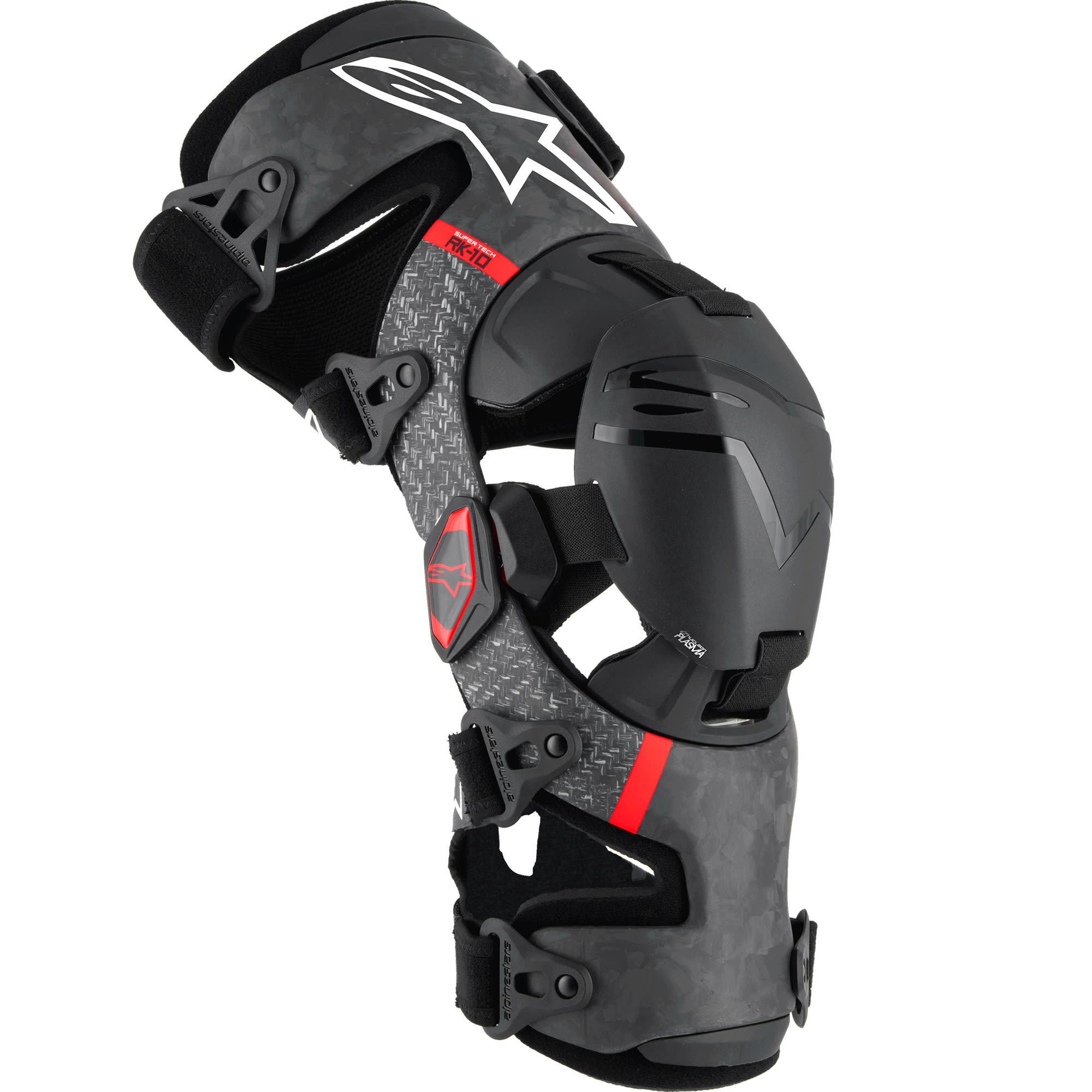 Alpinestars Alpinestars Supertech RK-10 Plasma Knee Brace - Black / Red