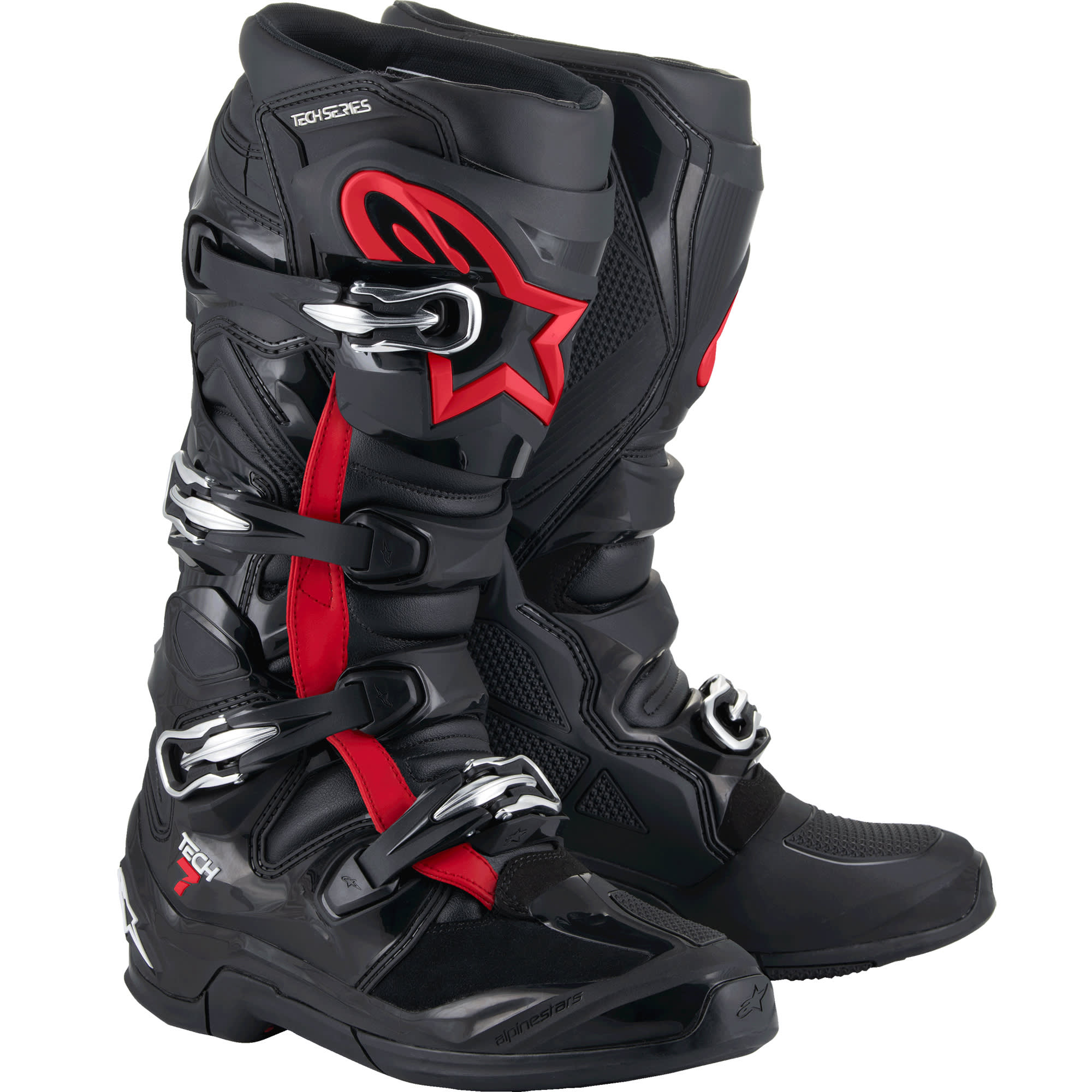 Alpinestars Alpinestars Tech 7 Boots - Black / Red Fluo