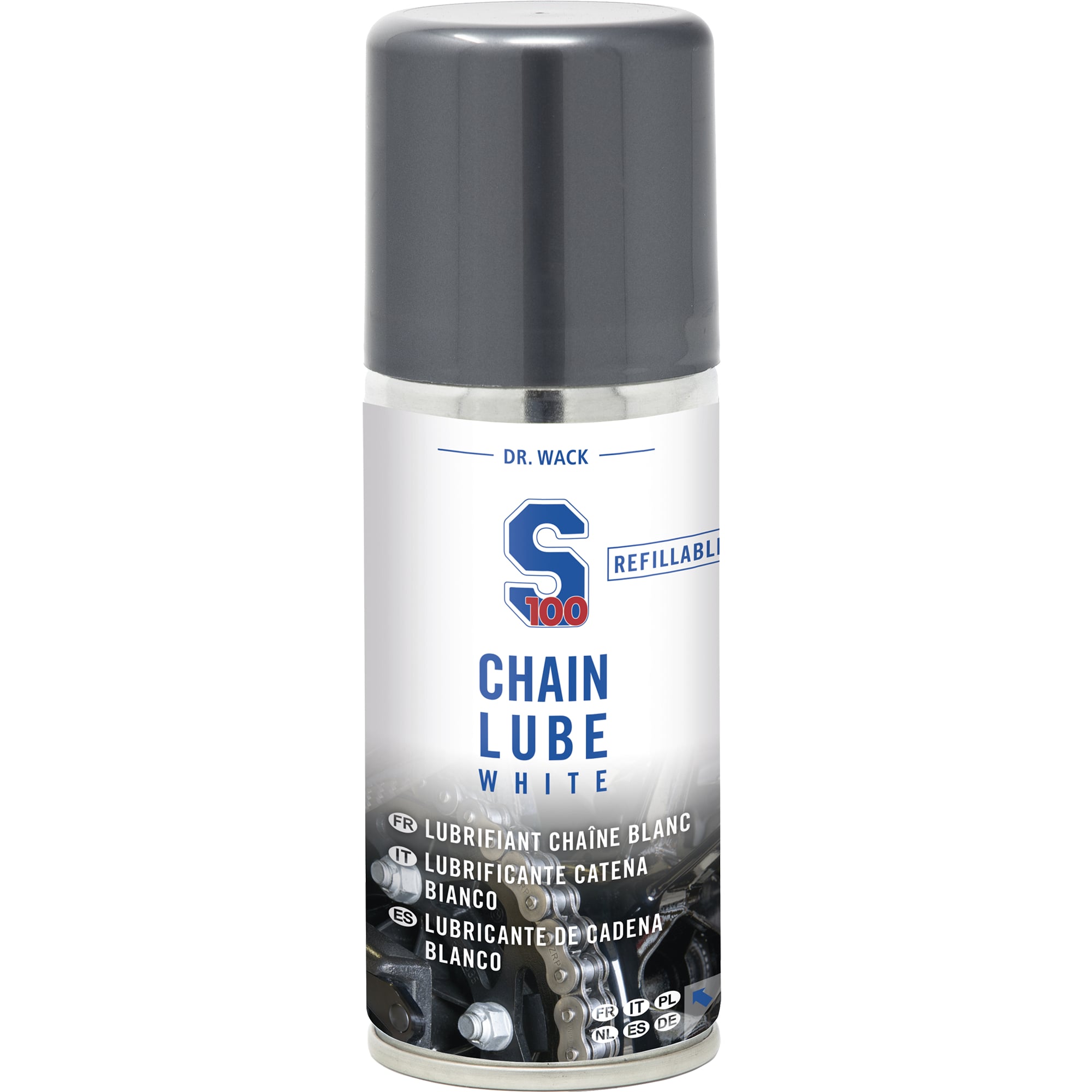 S100 S100 White Chain Lube Spray - 100ml