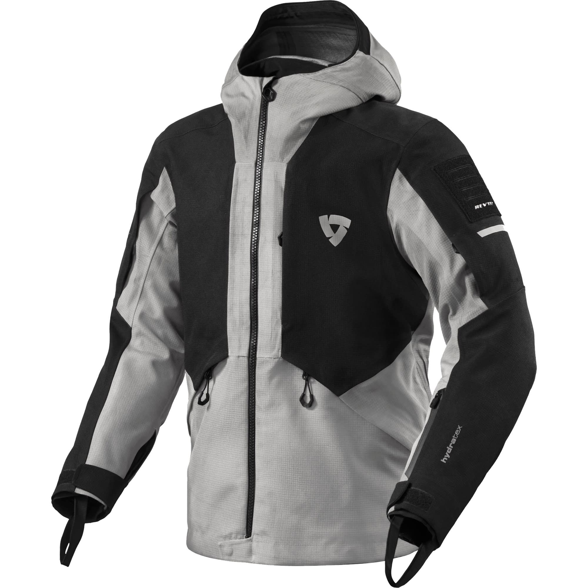 Rev'it Rev'it Tectonic H2O Textile Jacket - Black / Light Grey