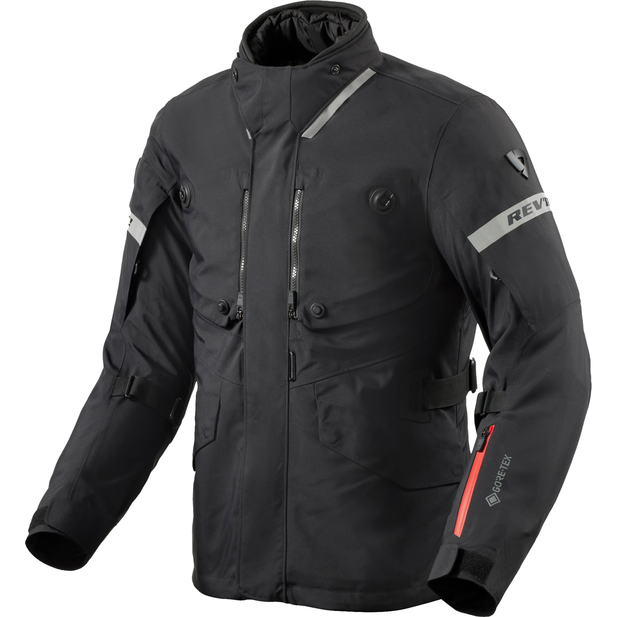 Rev'it Rev'it Neptune 3 Gore-Tex Textile Jacket - Black / Black