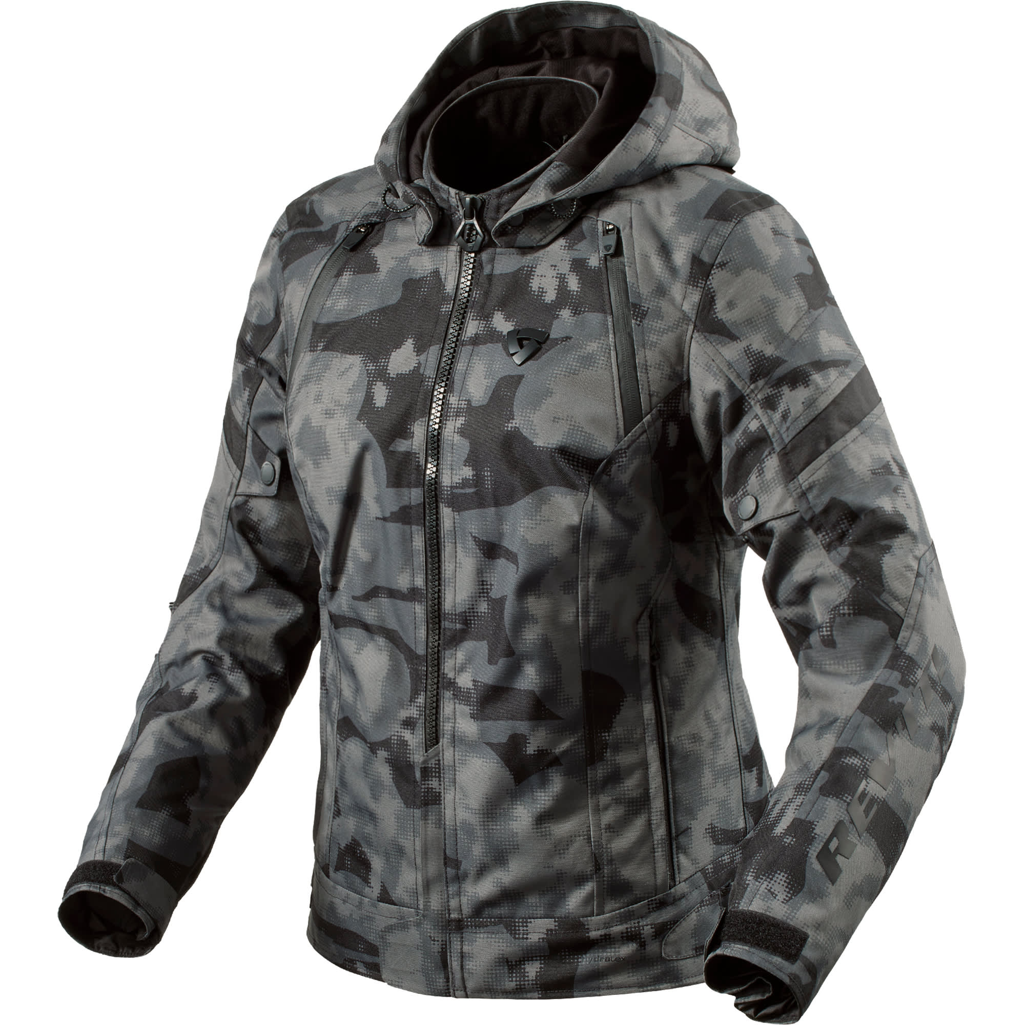 Rev'it Rev'it Ladies Flare 3 H2O Textile Jacket - Camo Dark Grey