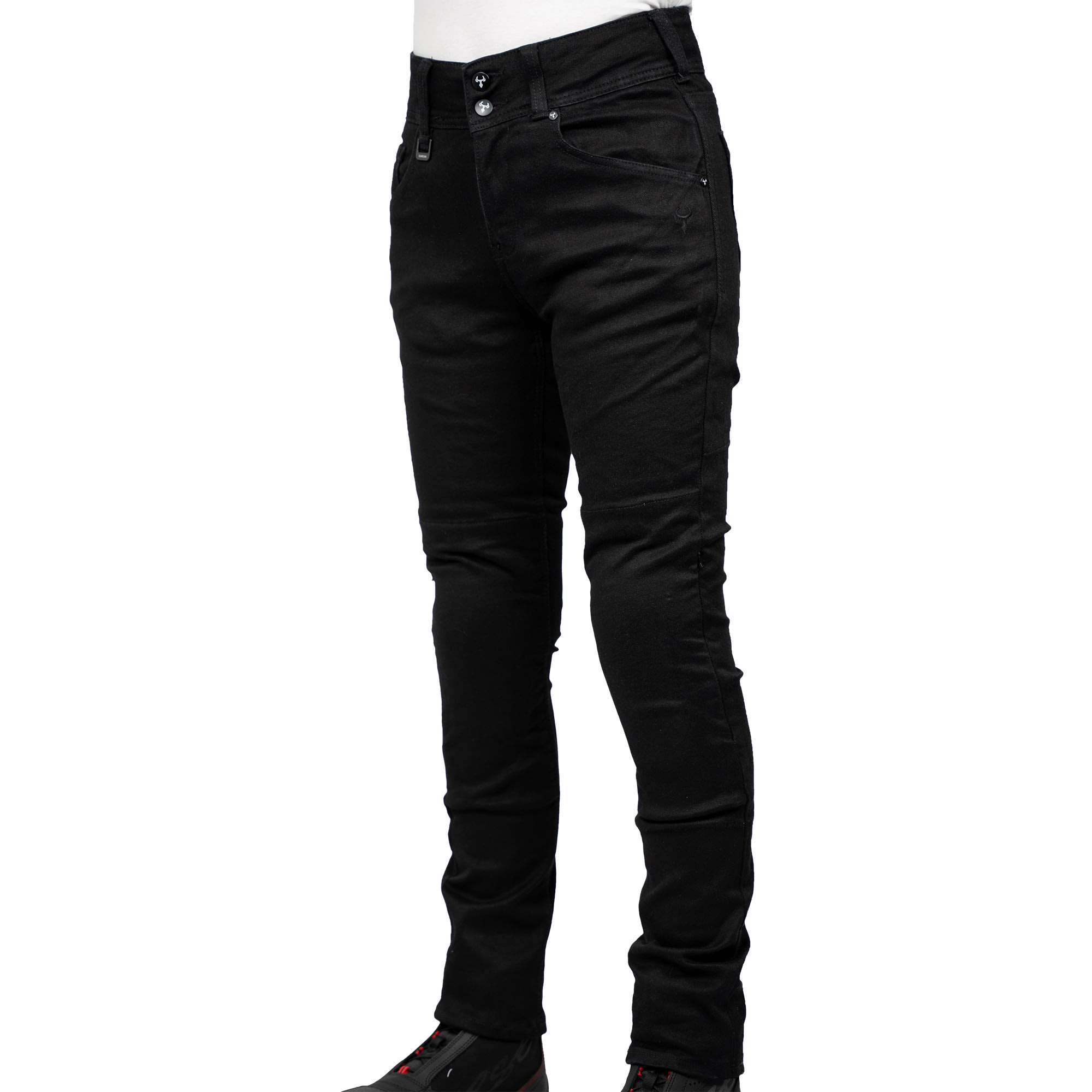 Bull-it Bull-it Ladies Guardian Straight Covec Jeans - Black