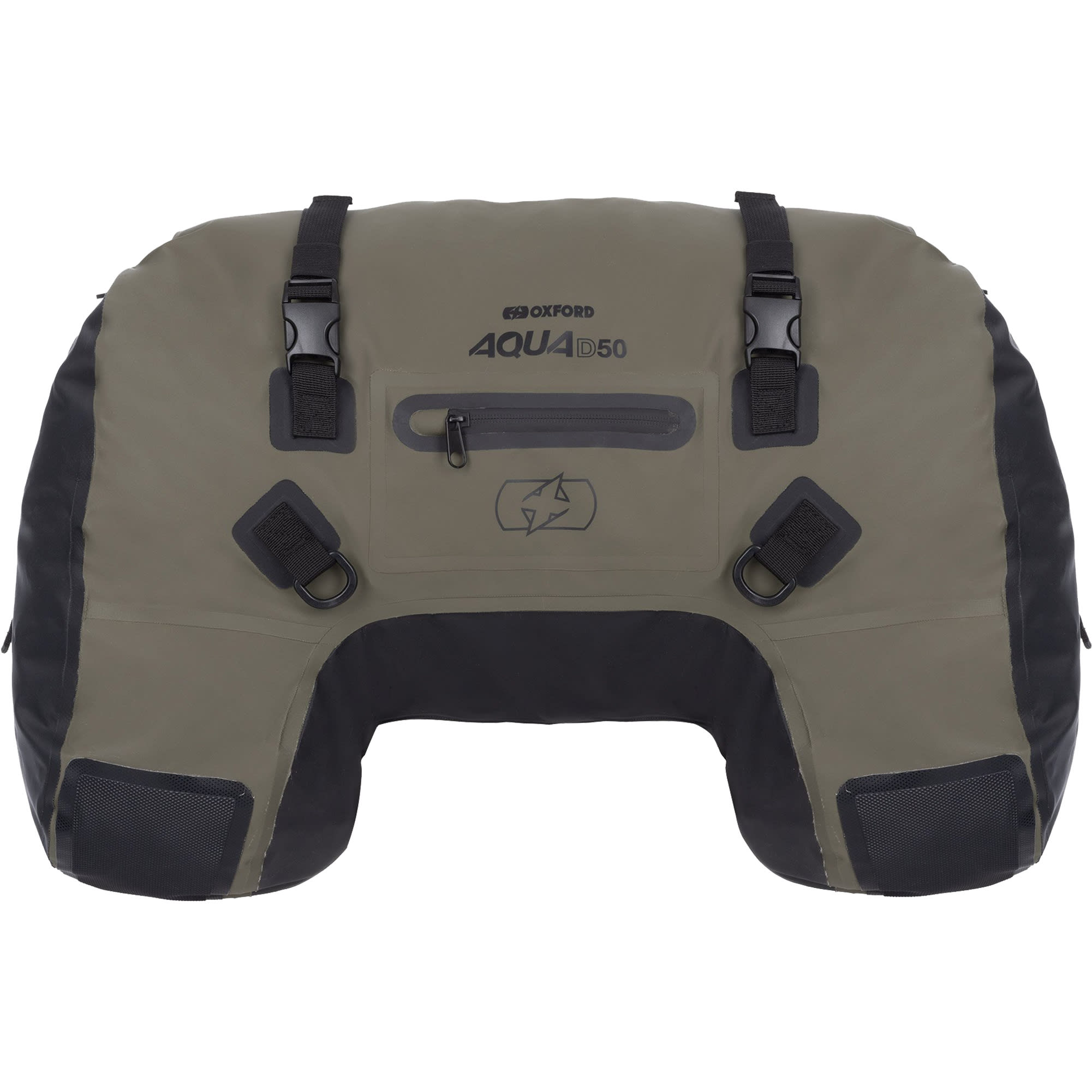 Oxford Oxford Aqua D50 Waterproof Duffle Bag - Khaki / Black