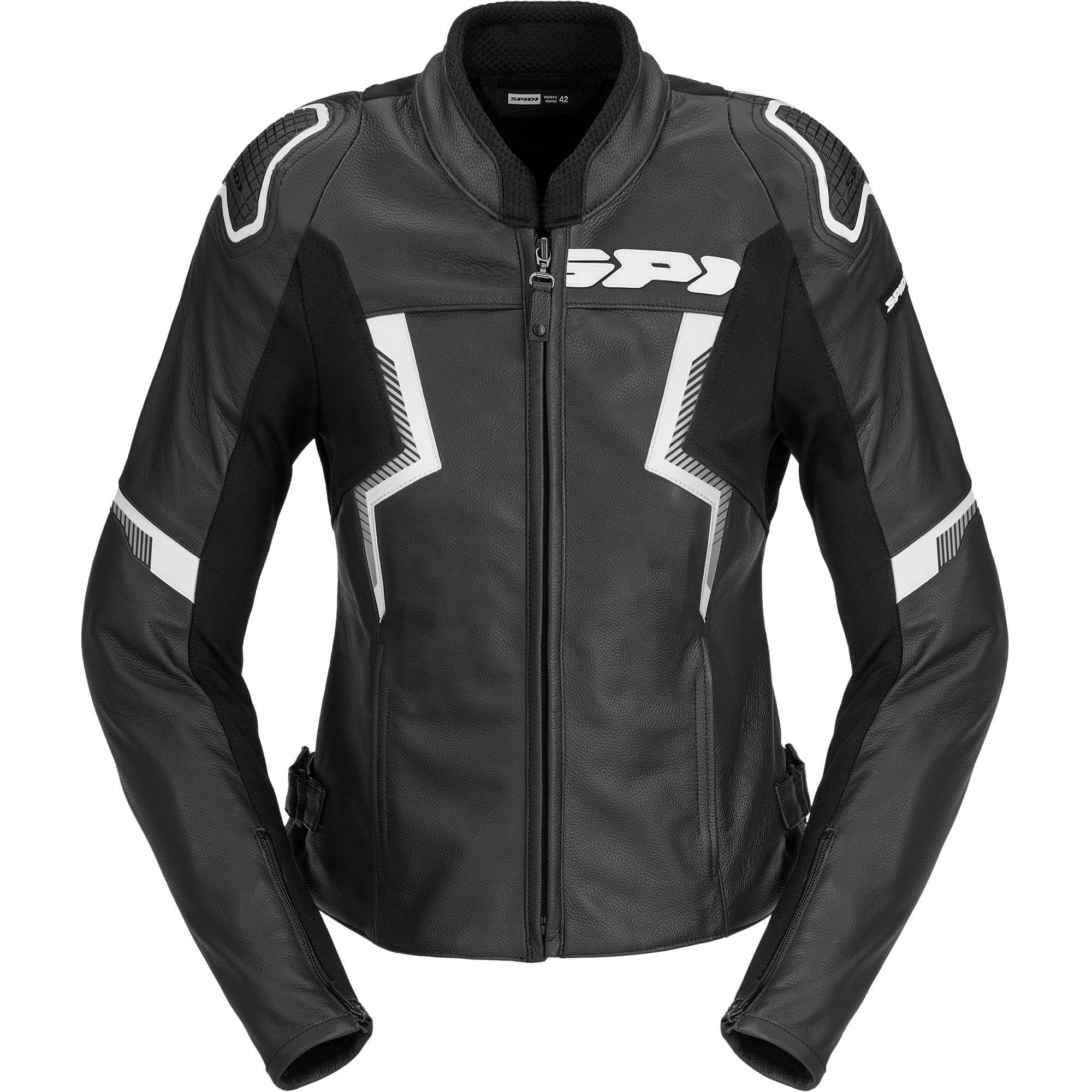 Spidi Spidi Ladies Evorider 3 Leather Jacket - Black / White