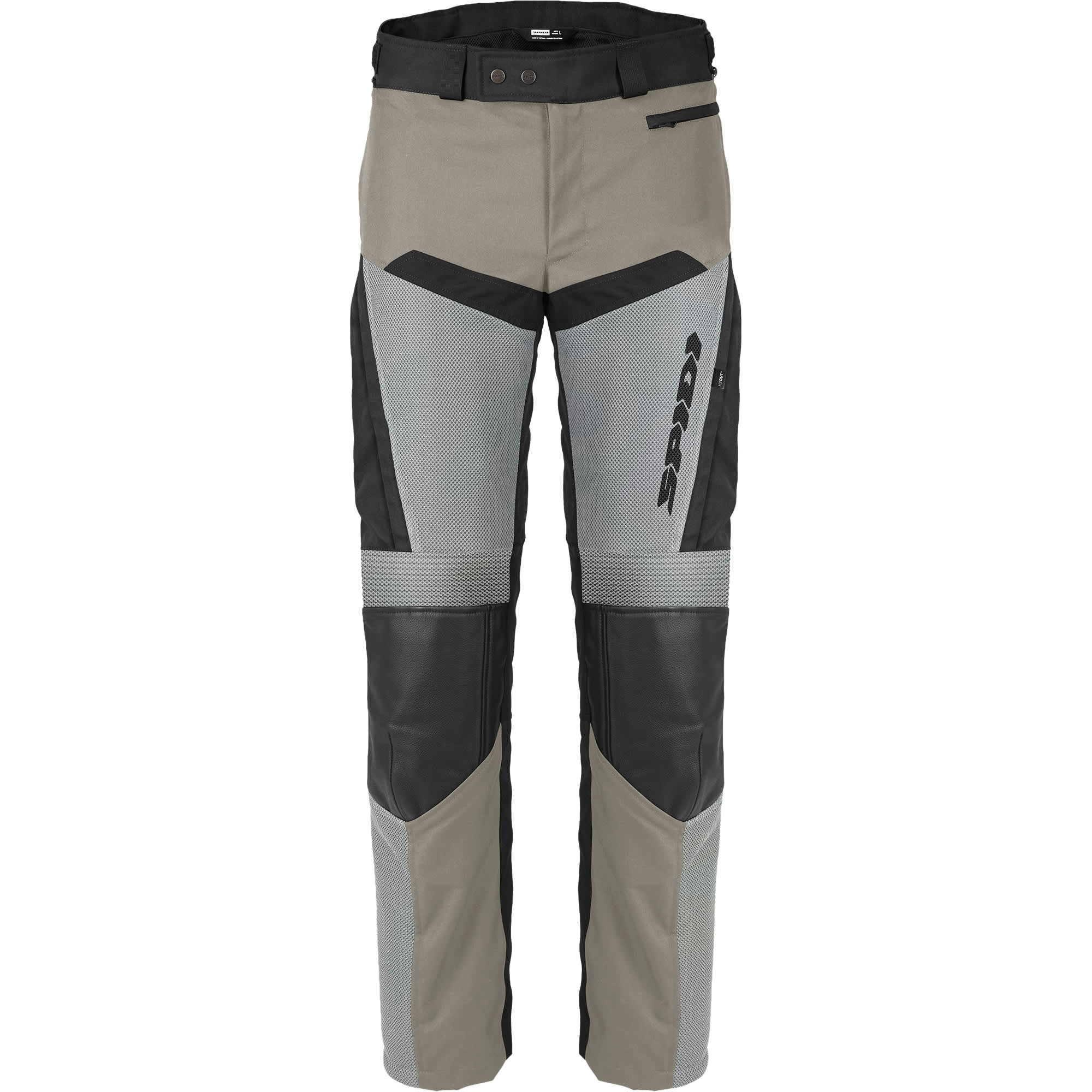 Spidi Spidi Vent Pro CE Leather Trousers - Black / Grey / Ice
