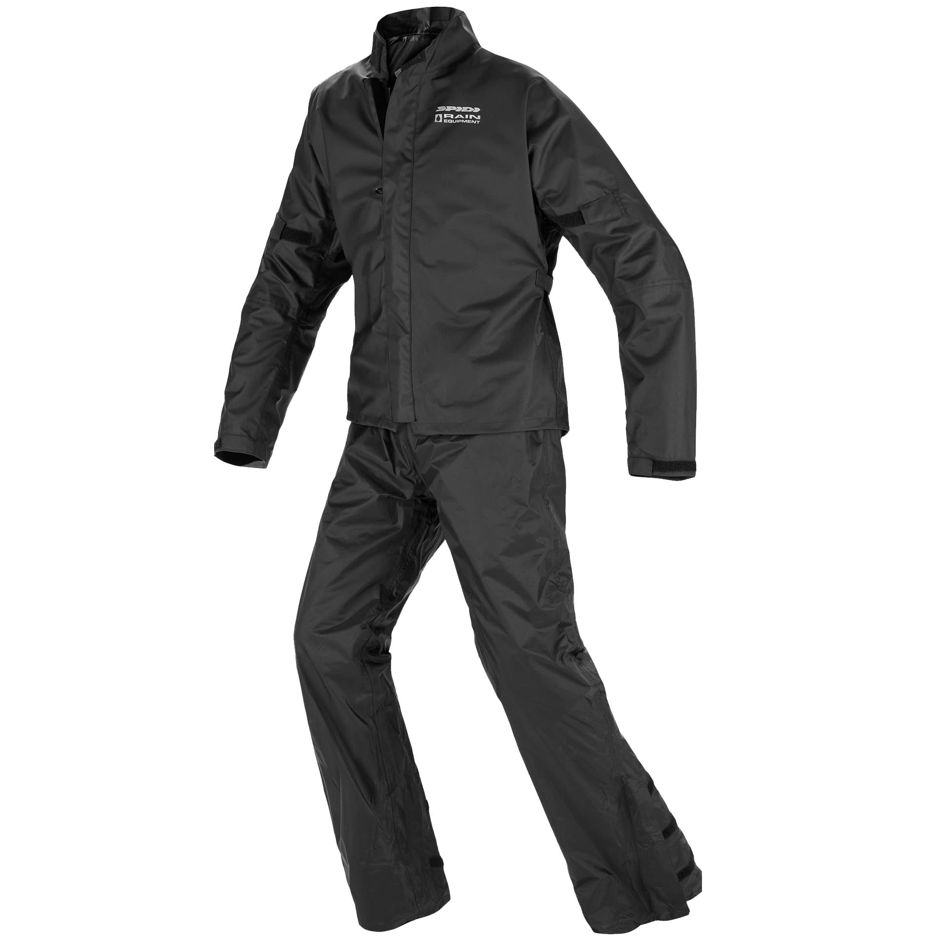 Spidi Spidi Basic Rain Kit Jacket & Trousers - Black
