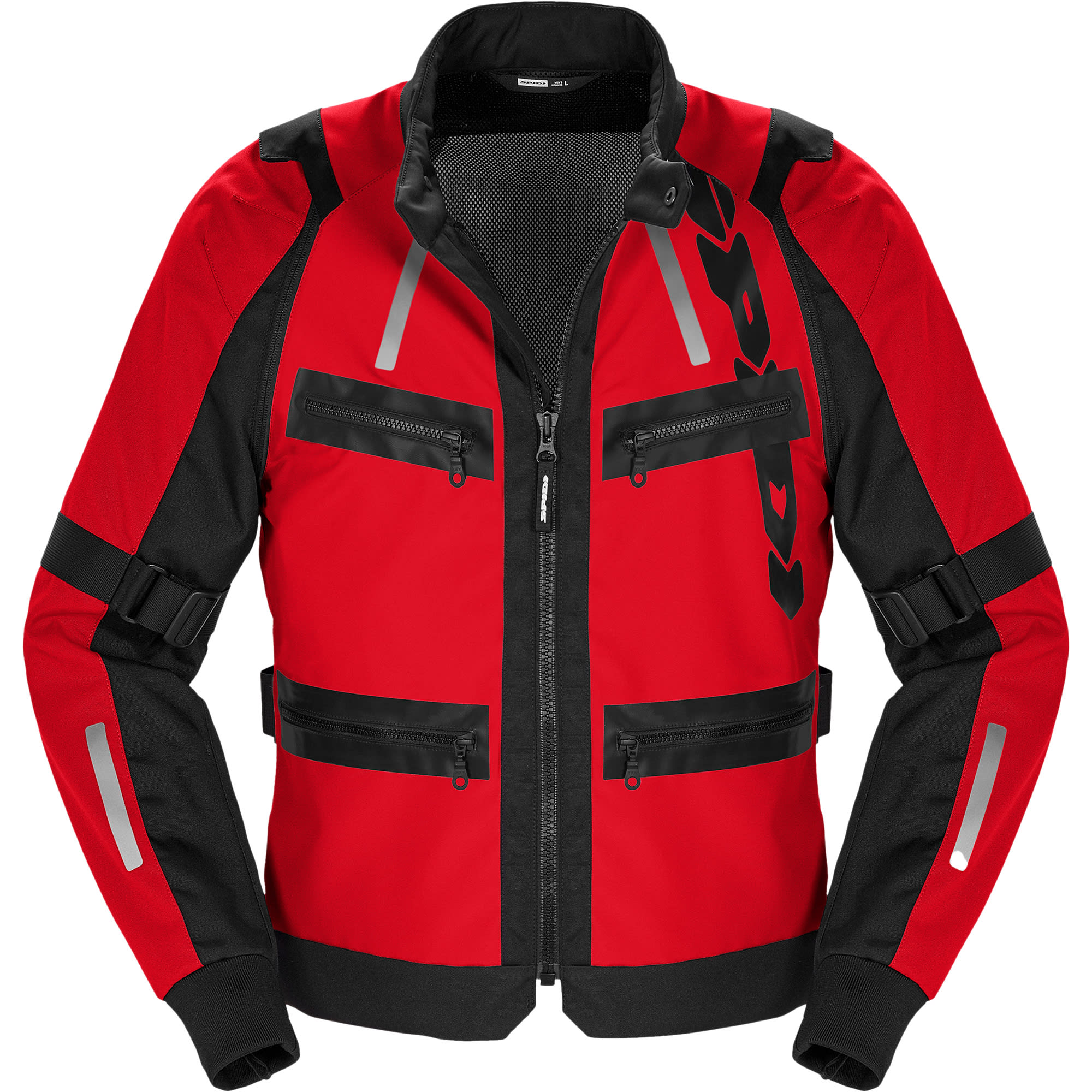 Spidi Enduro Pro Textile Jacket - Black / Red - FREE UK DELIVERY