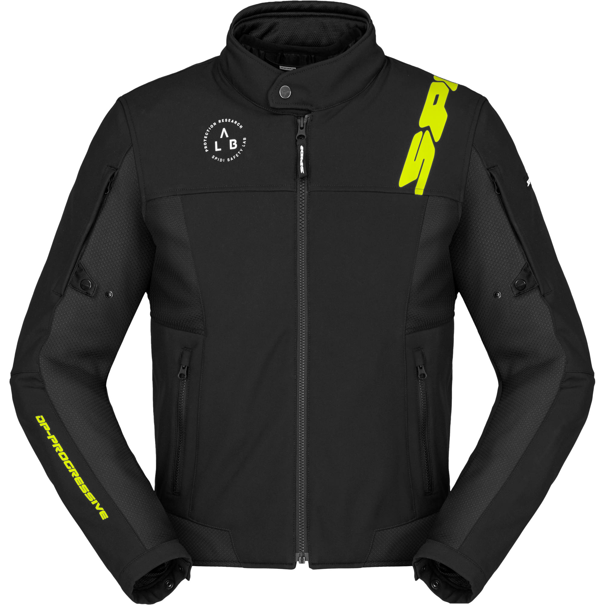 Spidi Spidi Corsa Textile Jacket - Black / Fluo Yellow