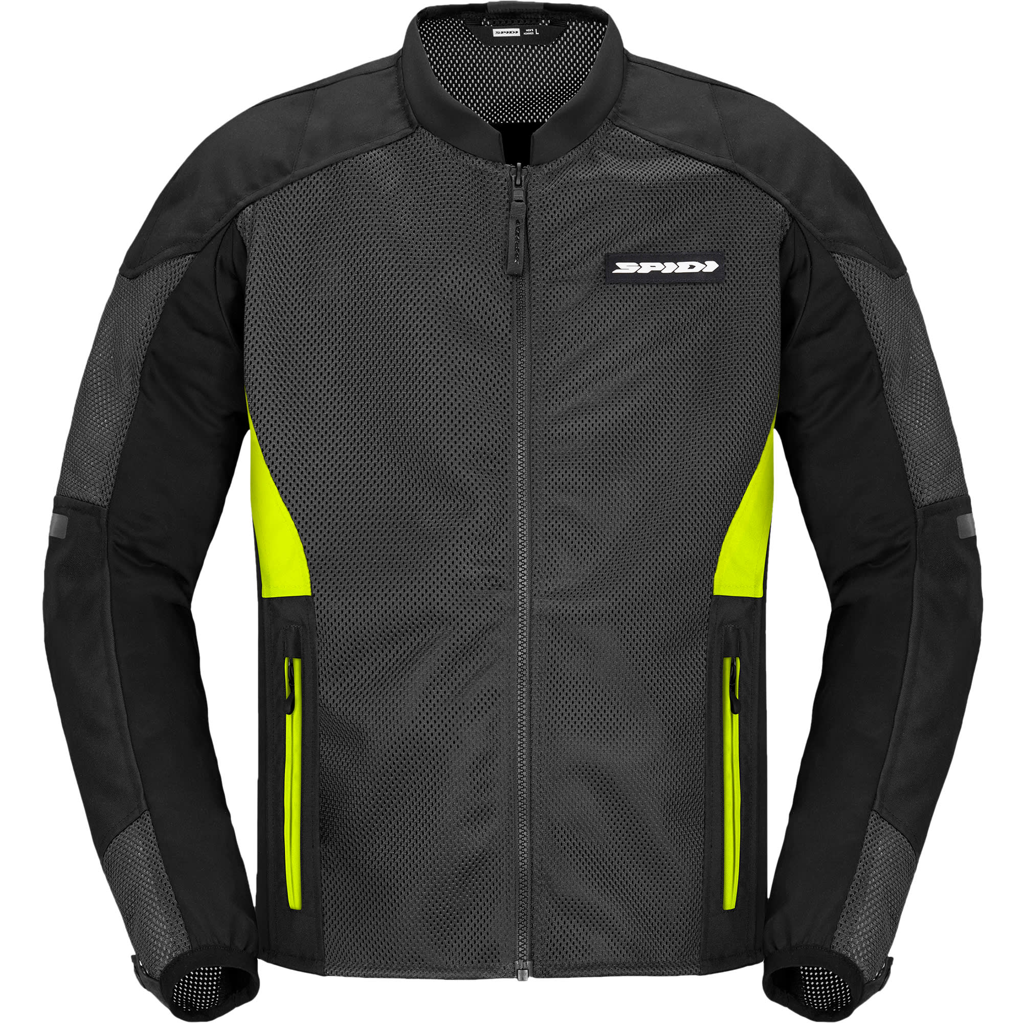 Spidi Spidi Super Net Textile Jacket - Black / Fluo Yellow