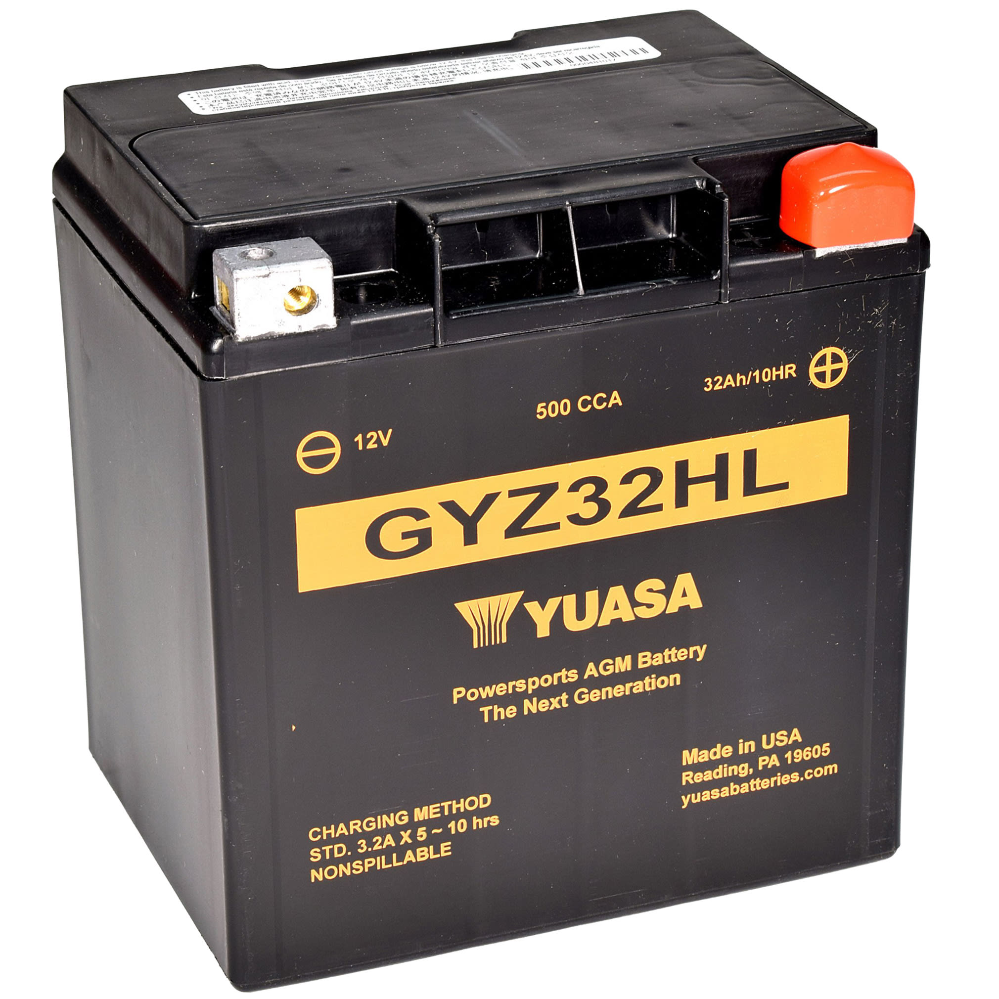 Yuasa Yuasa Motorcycle Battery GYZ32HL - Harley Davidson