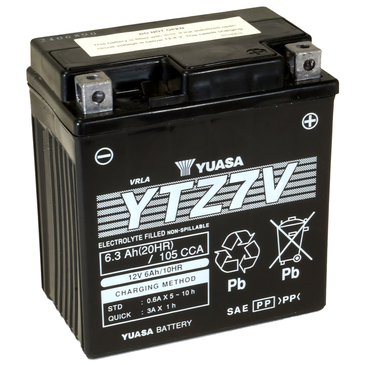 Yuasa Yuasa Motorcycle Battery YTZ7V