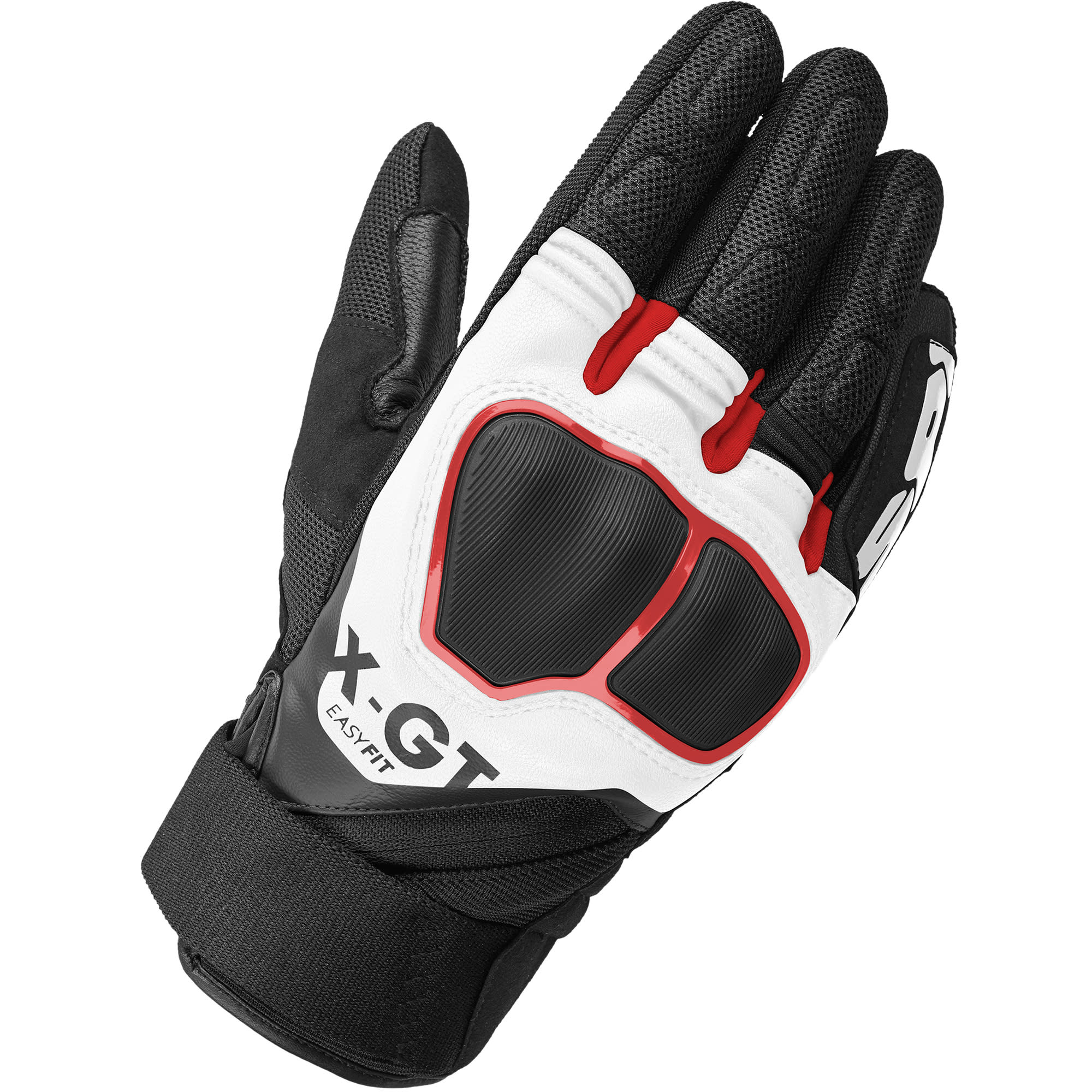 Spidi Spidi X-GT Leather Gloves - Black / Grey / Red