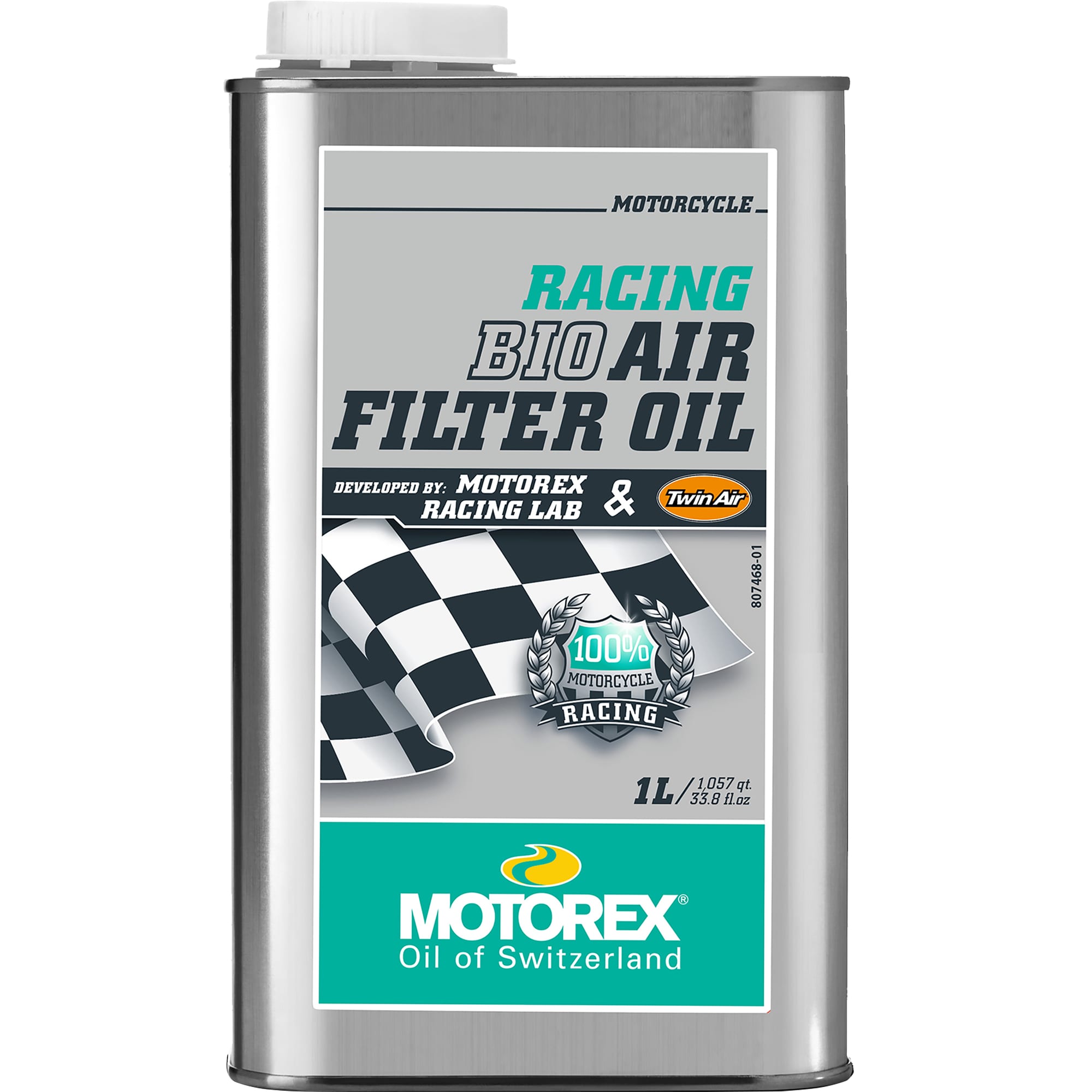 Motorex Motorex Racing Bio Power Filter Oil Liquid Twinair Green - 1 Litre