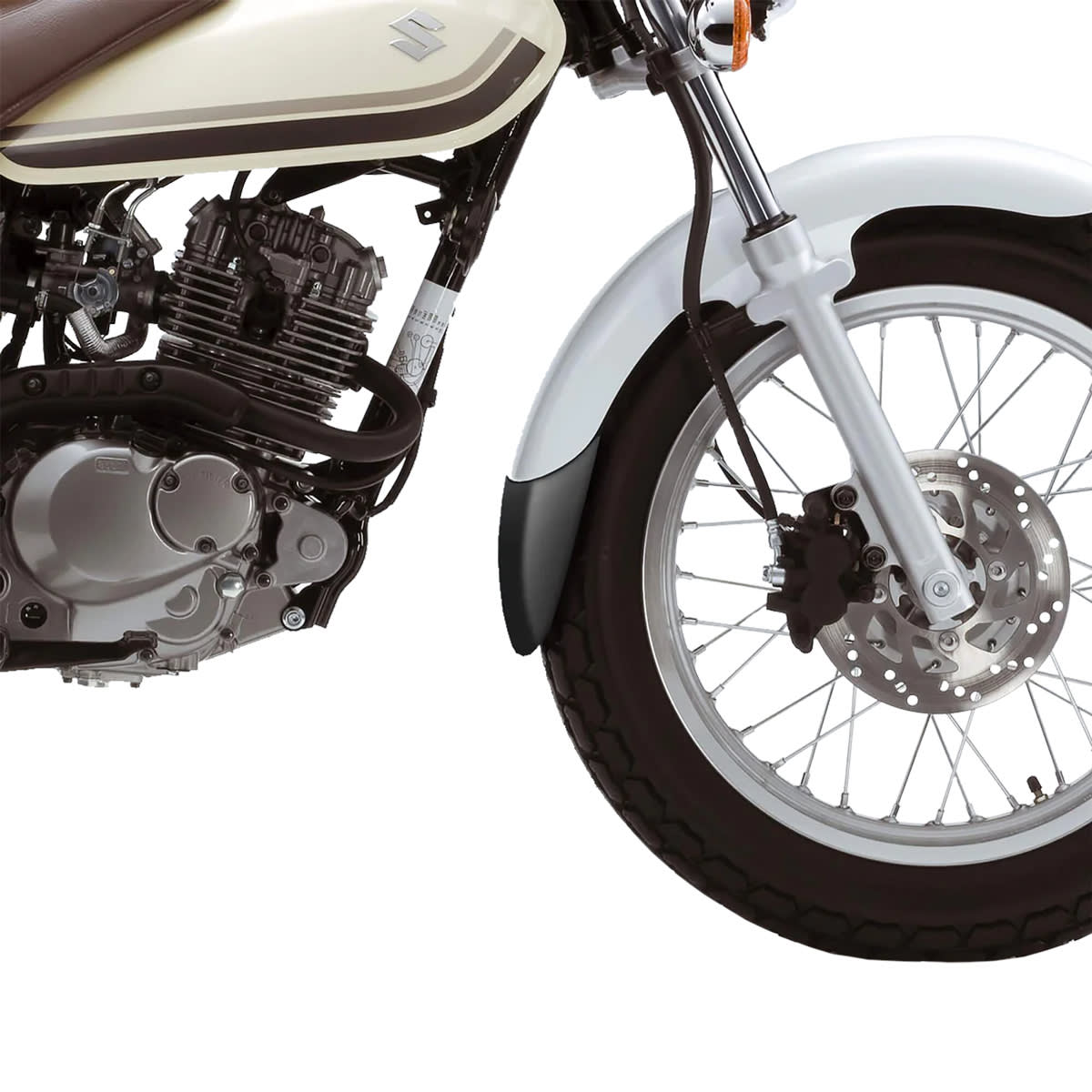 Pyramid Pyramid Extenda Fenda Matt Black - Suzuki RV 125 / 200 Van Van (03>16)