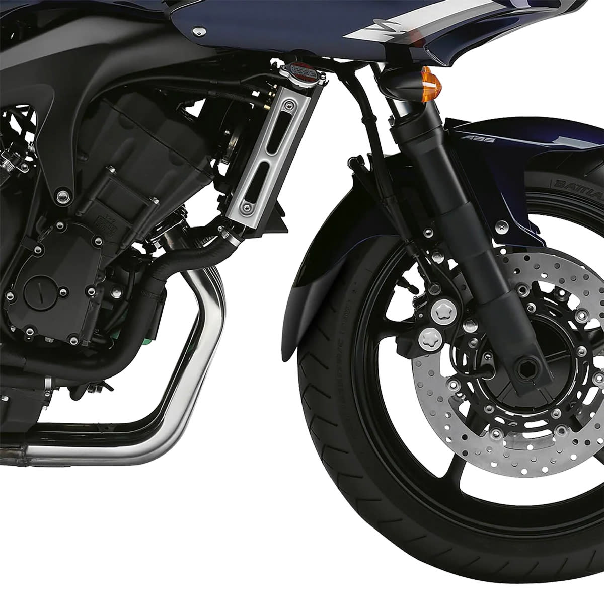 Pyramid Pyramid Extenda Fenda Matt Black - Yamaha FZ6 Fazer S2 (08>09)