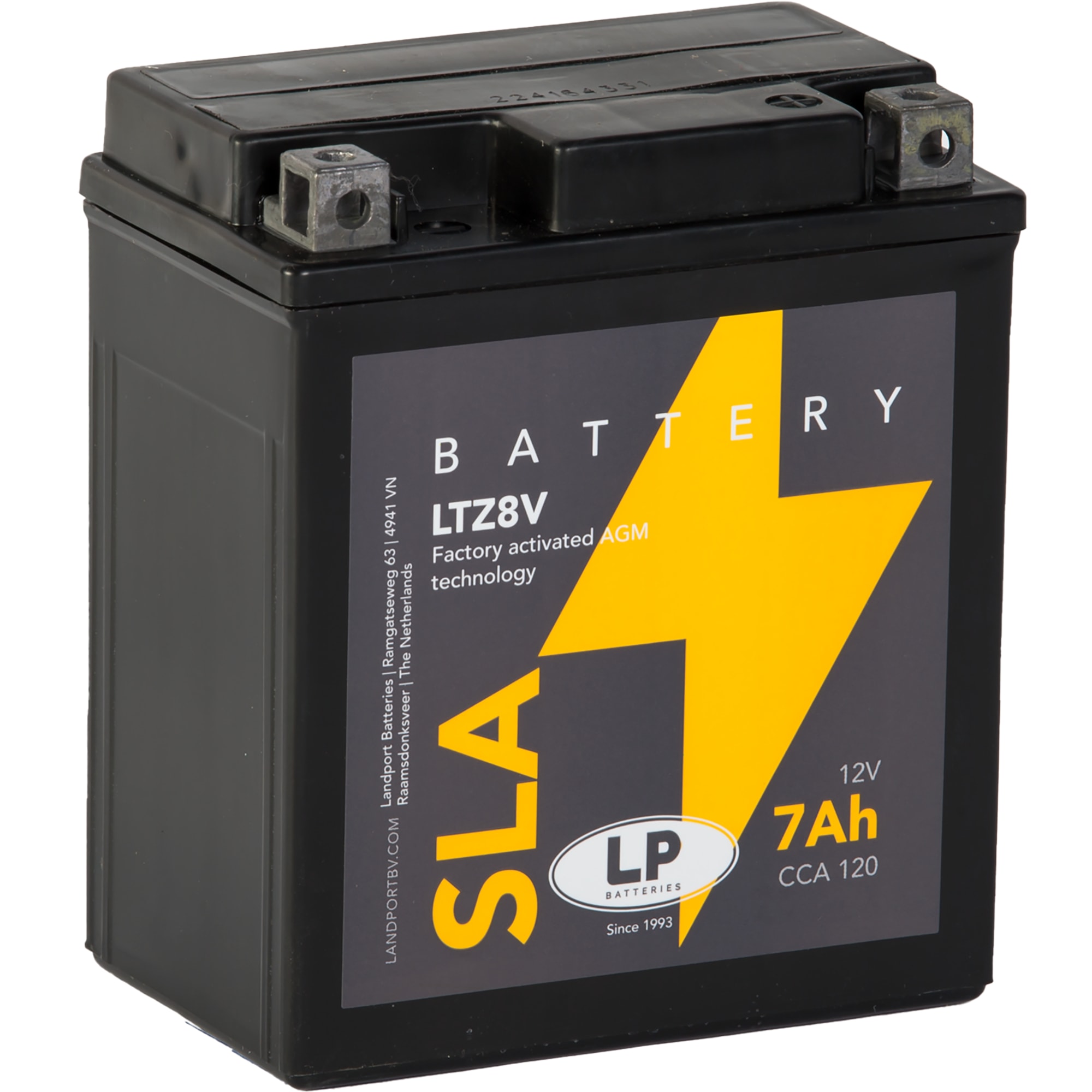Landport Landport Motorcycle Battery - YTZ8V SLA
