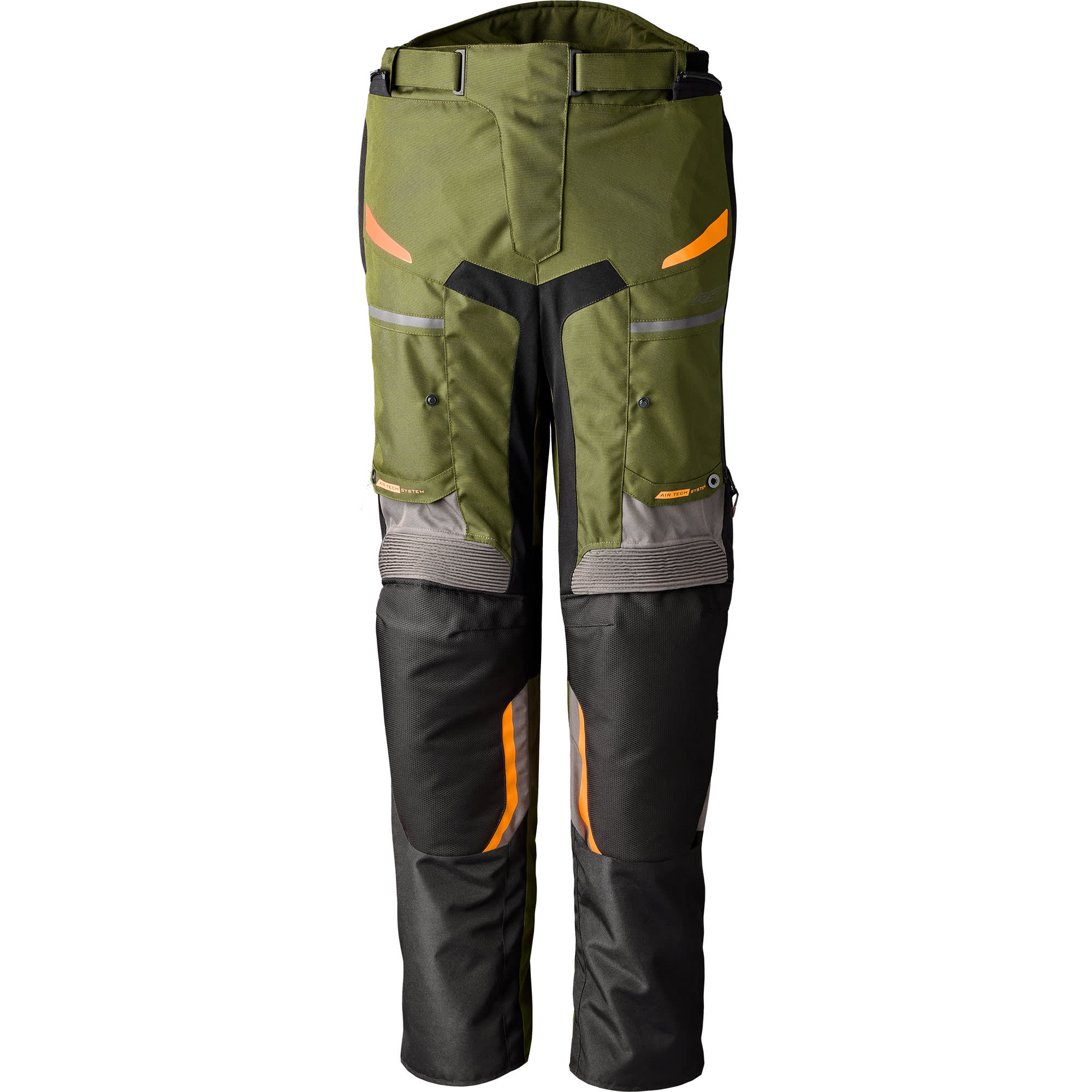 RST RST Maverick Evo CE Textile Trousers - Khaki / Grey / Orange