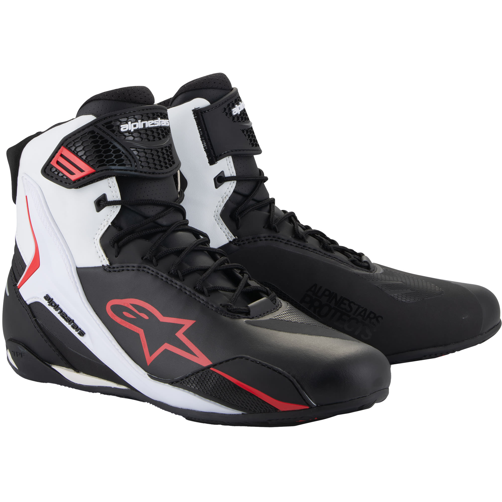 Alpinestars Alpinestars Faster-4 Shoes - Black / White / Red