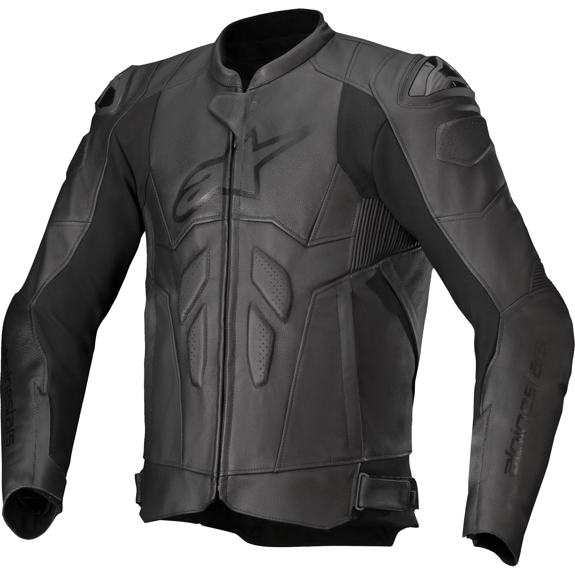 Alpinestars Dusk Leather Jacket - Black - FREE UK DELIVERY
