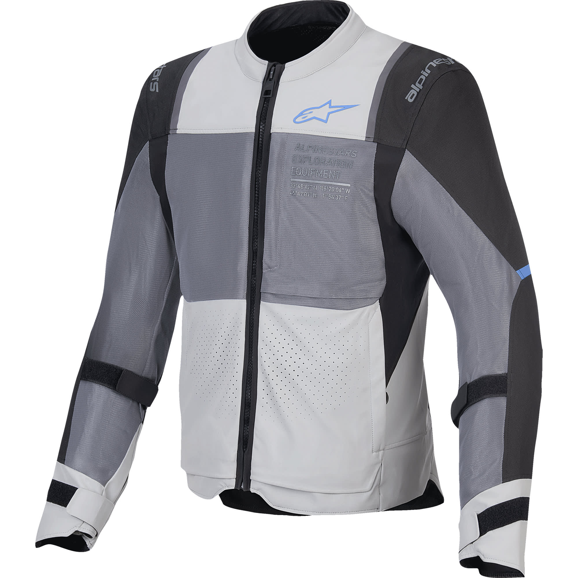 Alpinestars Alpinestars ST-2 Air Textile Jacket - Ice Grey / Dark Grey / Black