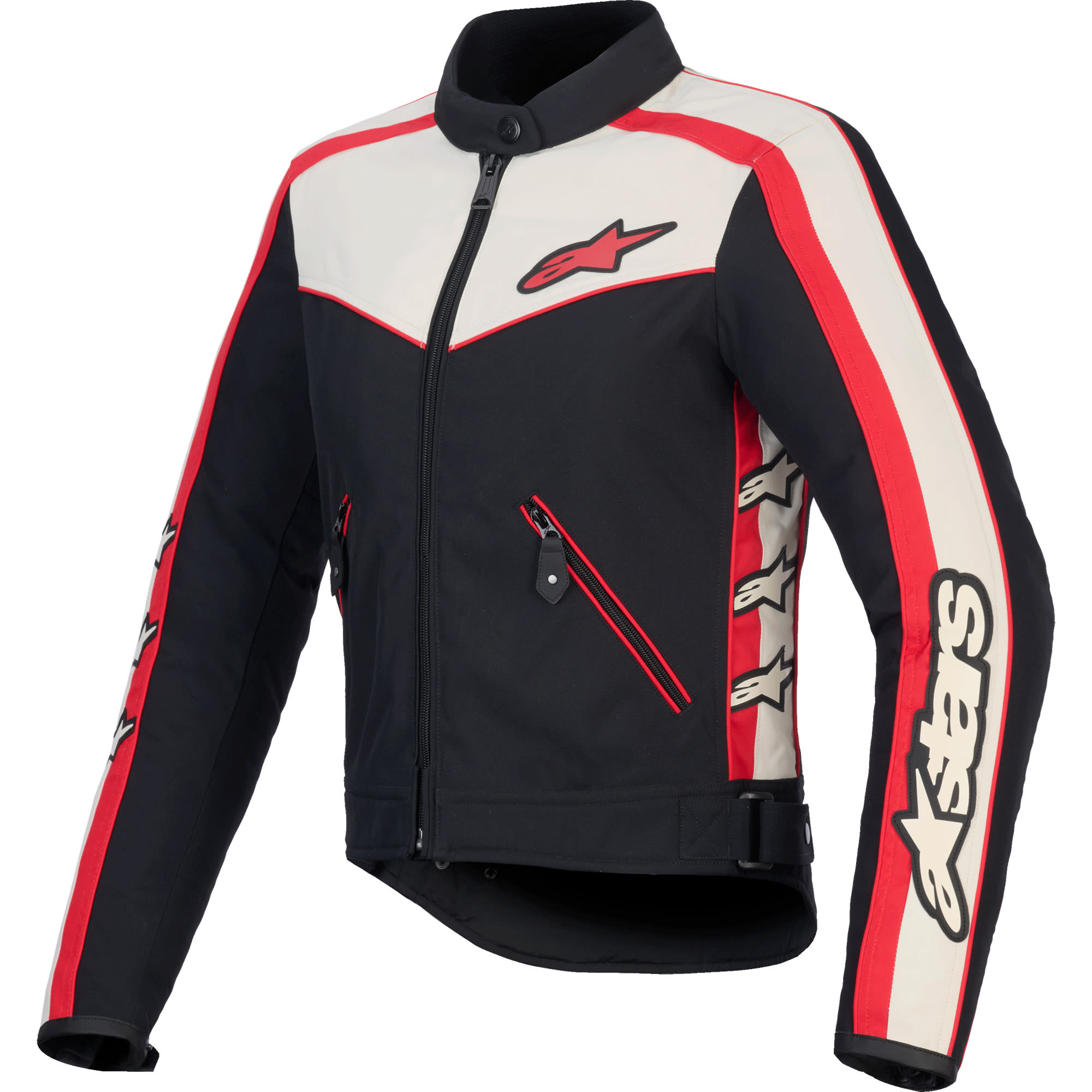 Alpinestars Alpinestars Stella T-Dyno WR Textile Jacket - Black / Ecru / Bright Red