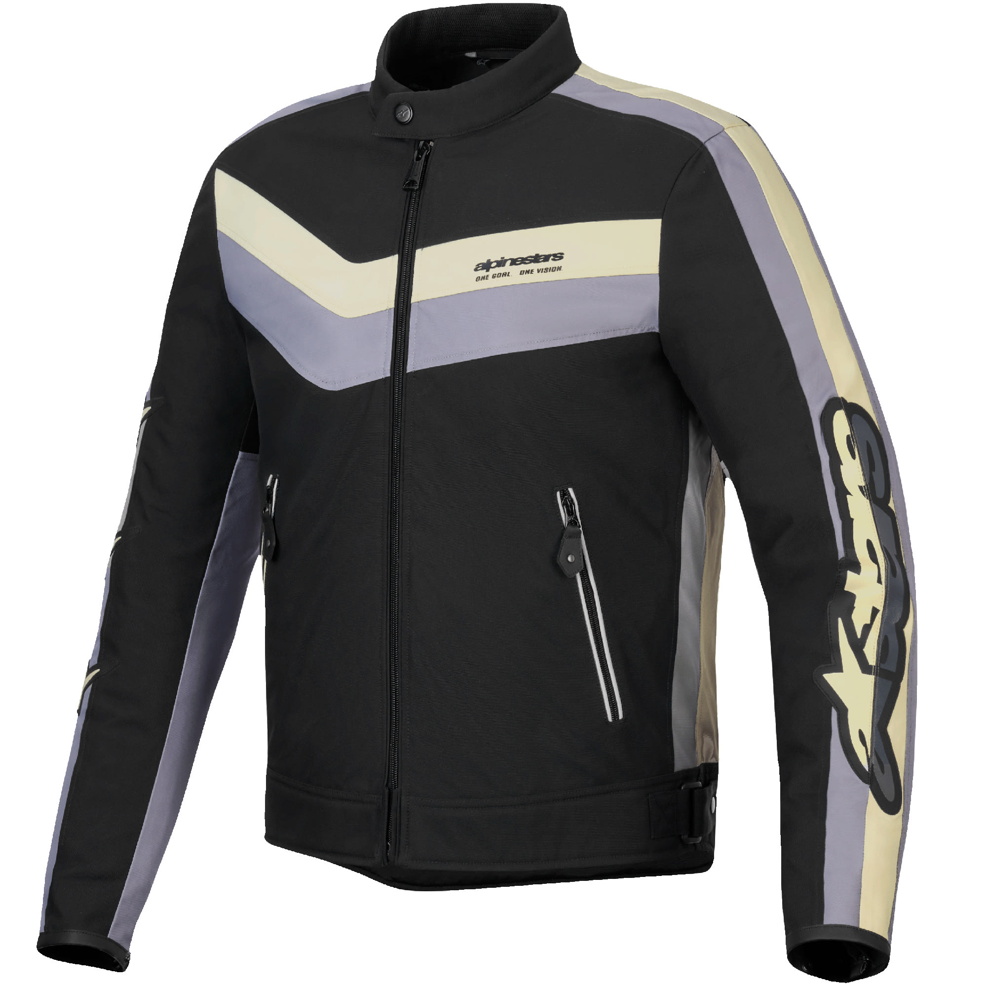 Alpinestars Alpinestars T-Dyno WR Textile Jacket - Black / Dark Grey / Ecru
