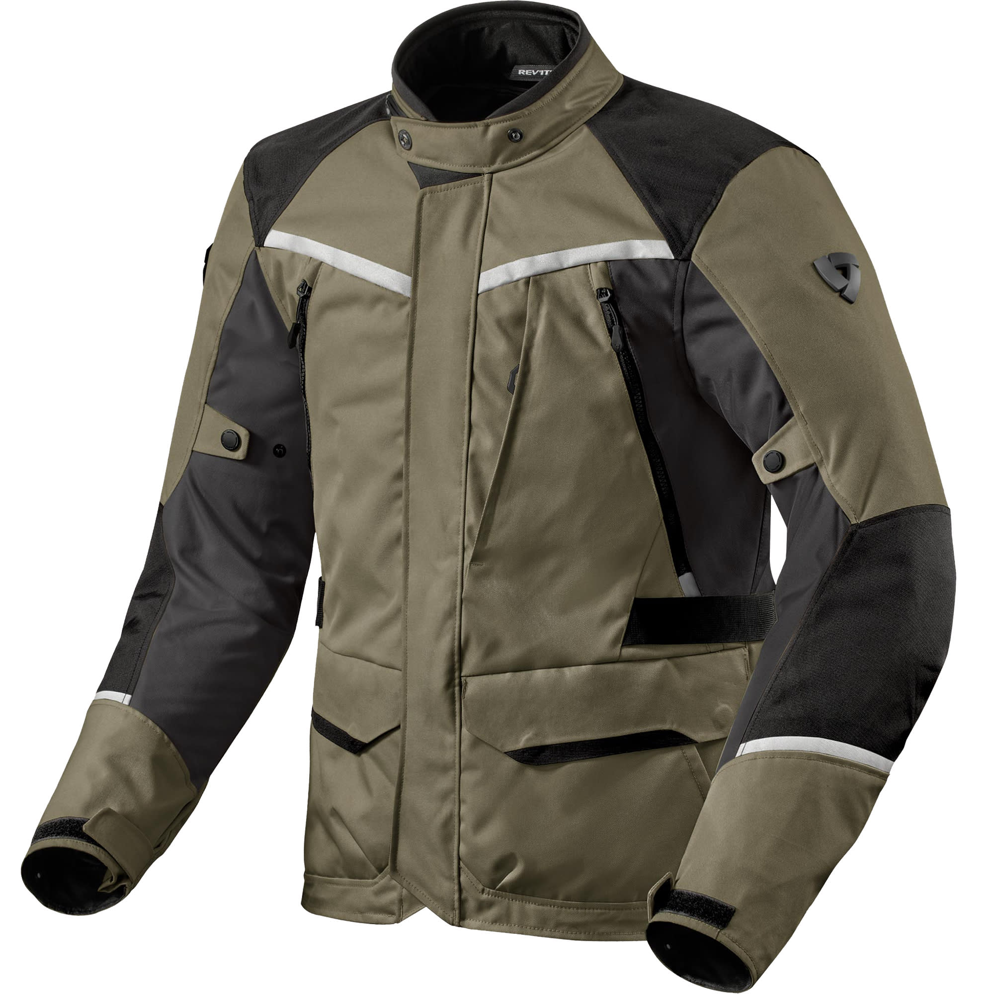 Rev'it Rev'it Voltiac 3 H2O Textile Jacket - Green / Anthracite