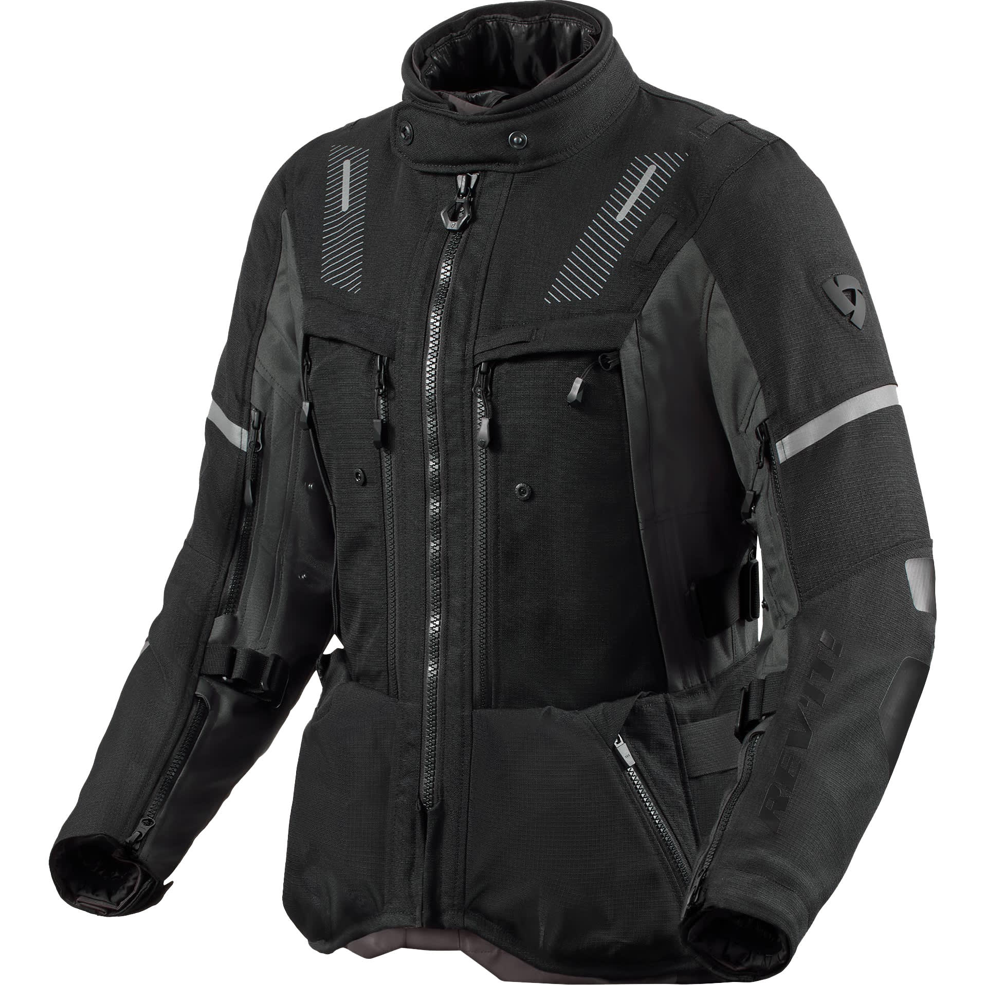Rev'it Rev'it Ladies Sand 5 H2O Textile Jacket - Black / Anthracite