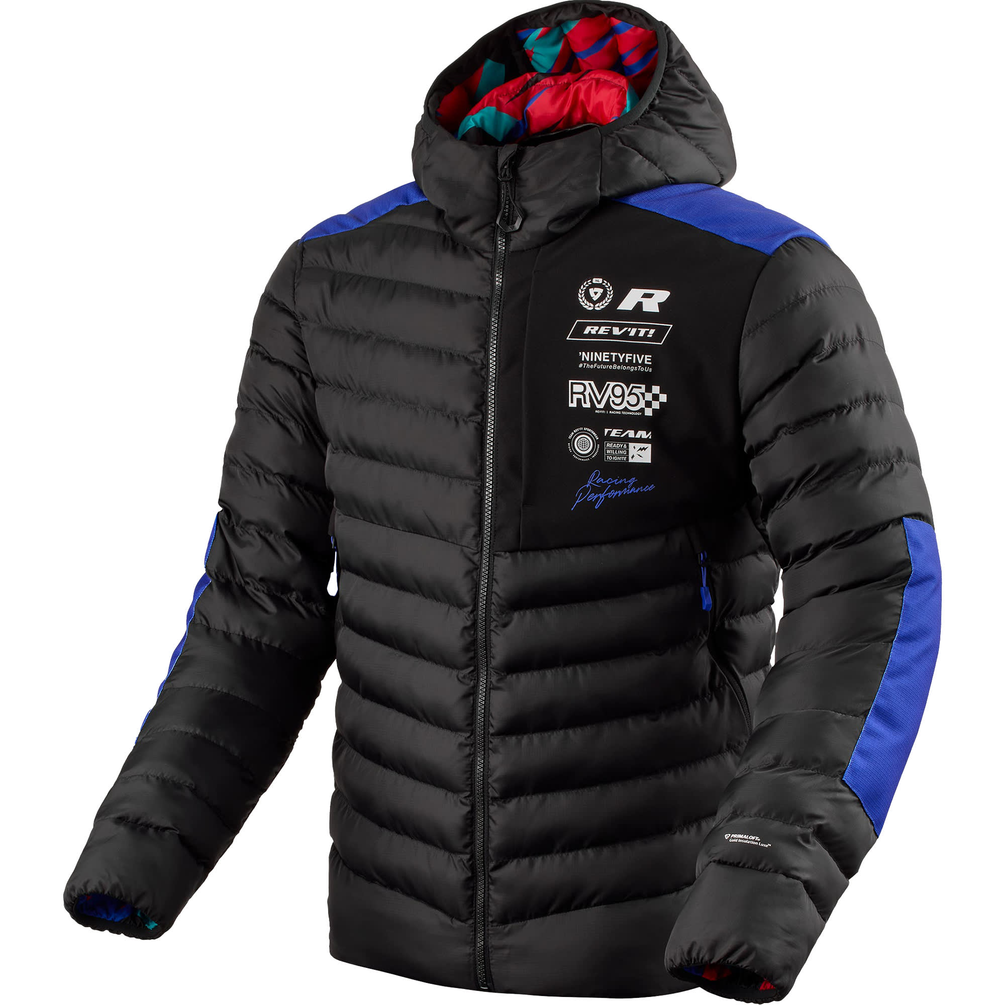 Rev'it Rev'it Payload Textile Jacket - Black / Blue