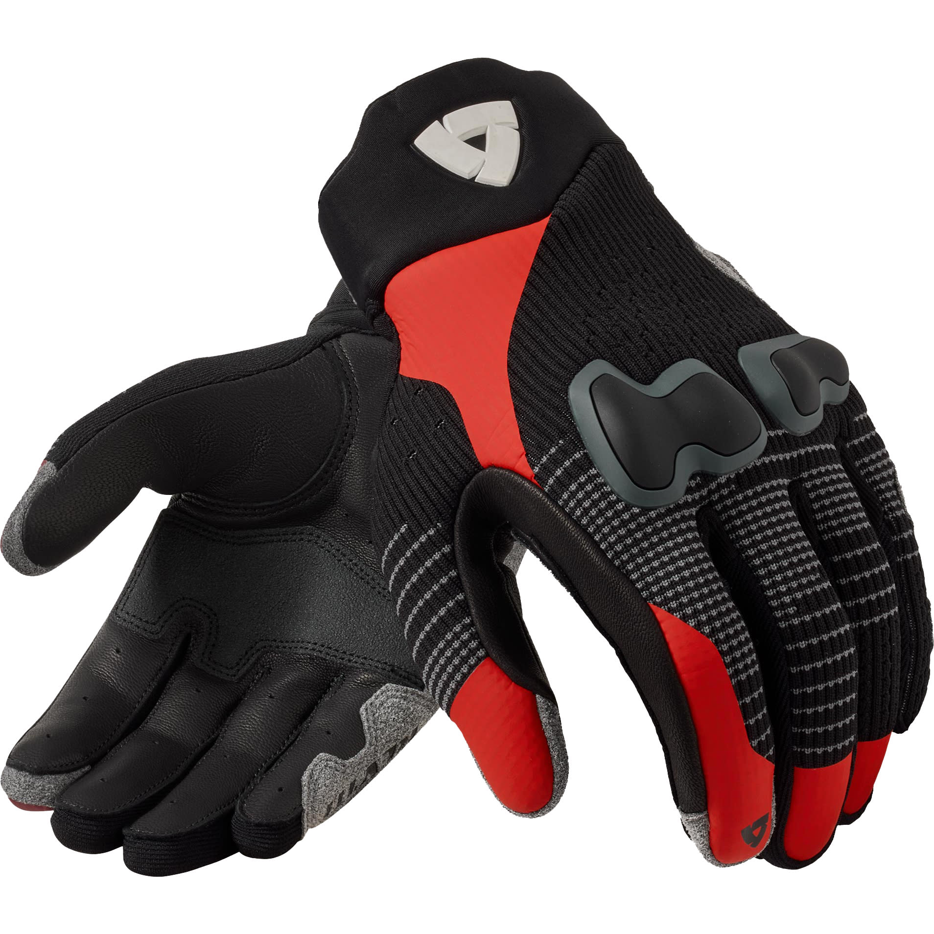 Rev'it Rev'it Kinetic 2 Leather Gloves - Black / Red