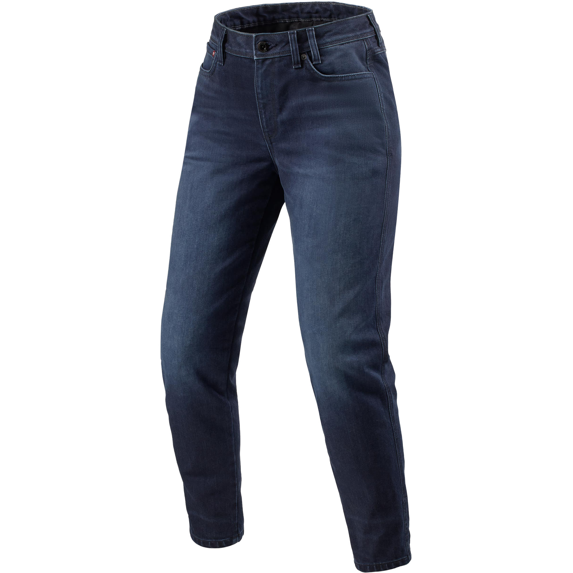 Rev'it Rev'it Ladies Harper Tapered Denim Jeans - Dark Blue Used
